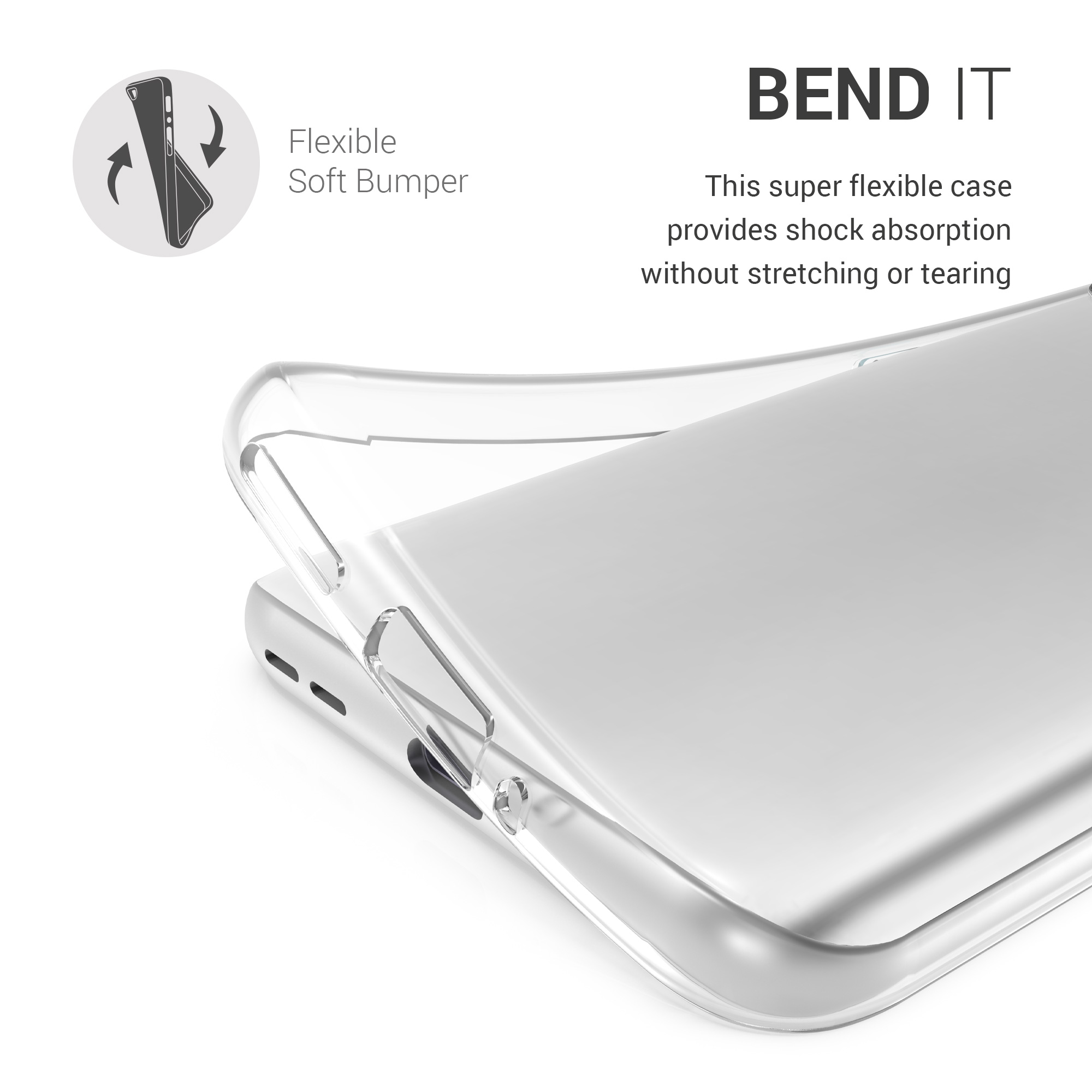 Kryt kwmobile pro ASUS Zenfone 8 - transparentní