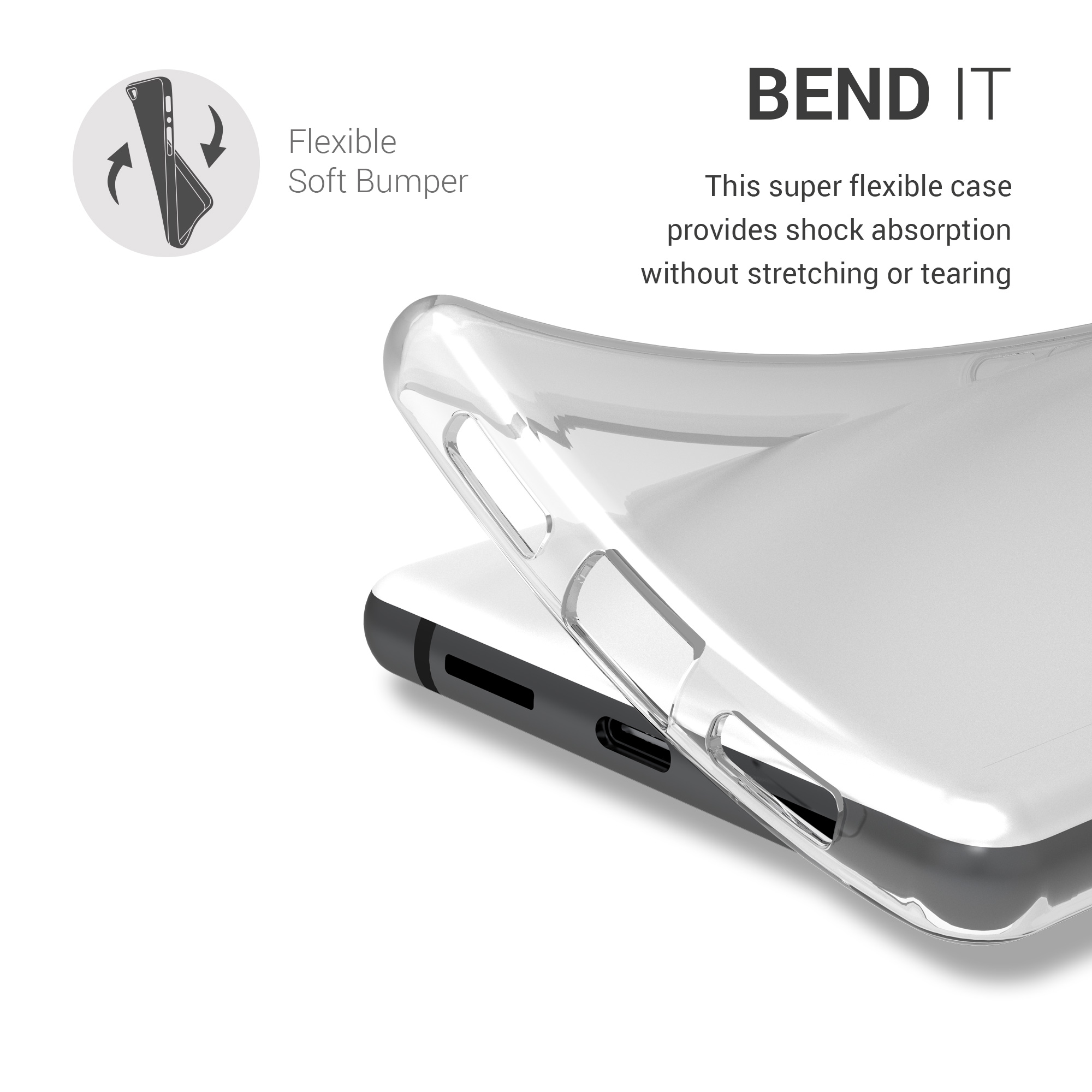 Zadní kryt kwmobile pro Google Pixel 6 - transparentní