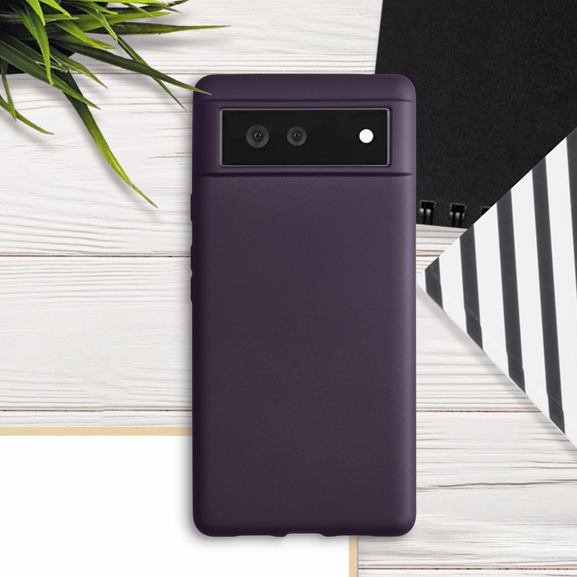 Zadní kryt kwmobile pro Google Pixel 6 - metallic berry