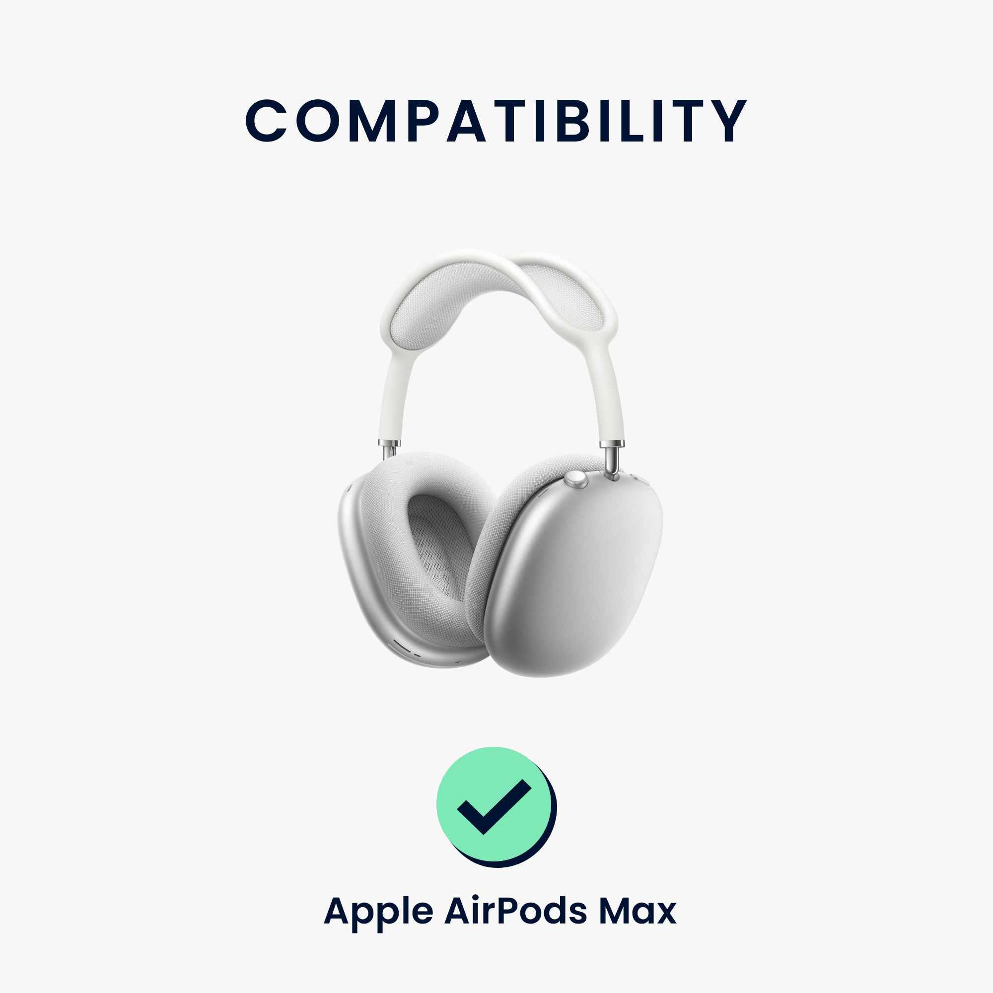 Náhradní náušníky pro Apple AirPods Max / AirPods Max 2 kwmobile - modrá