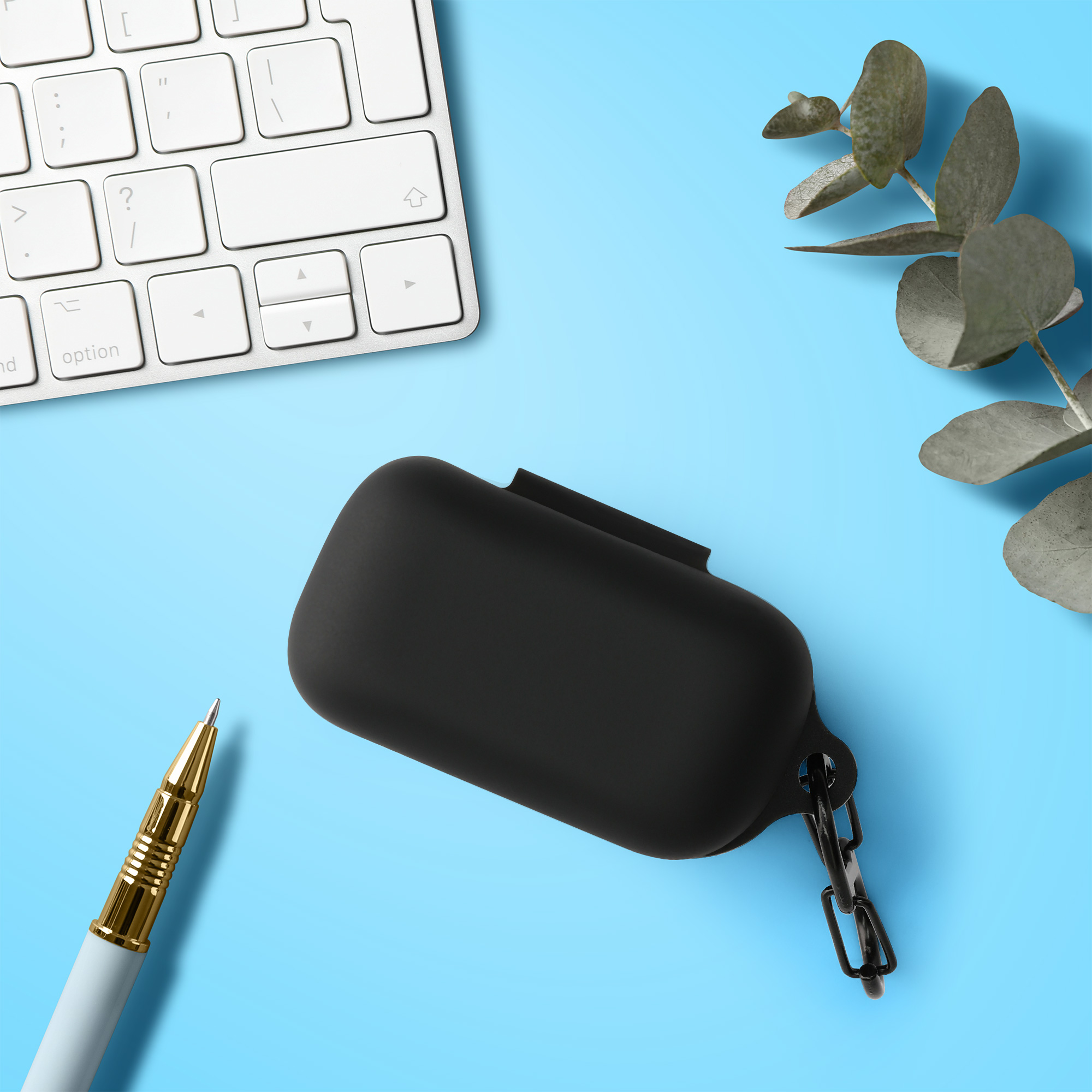 Silikonové pouzdro na sluchátka Sennheiser CX True Wireless černý
