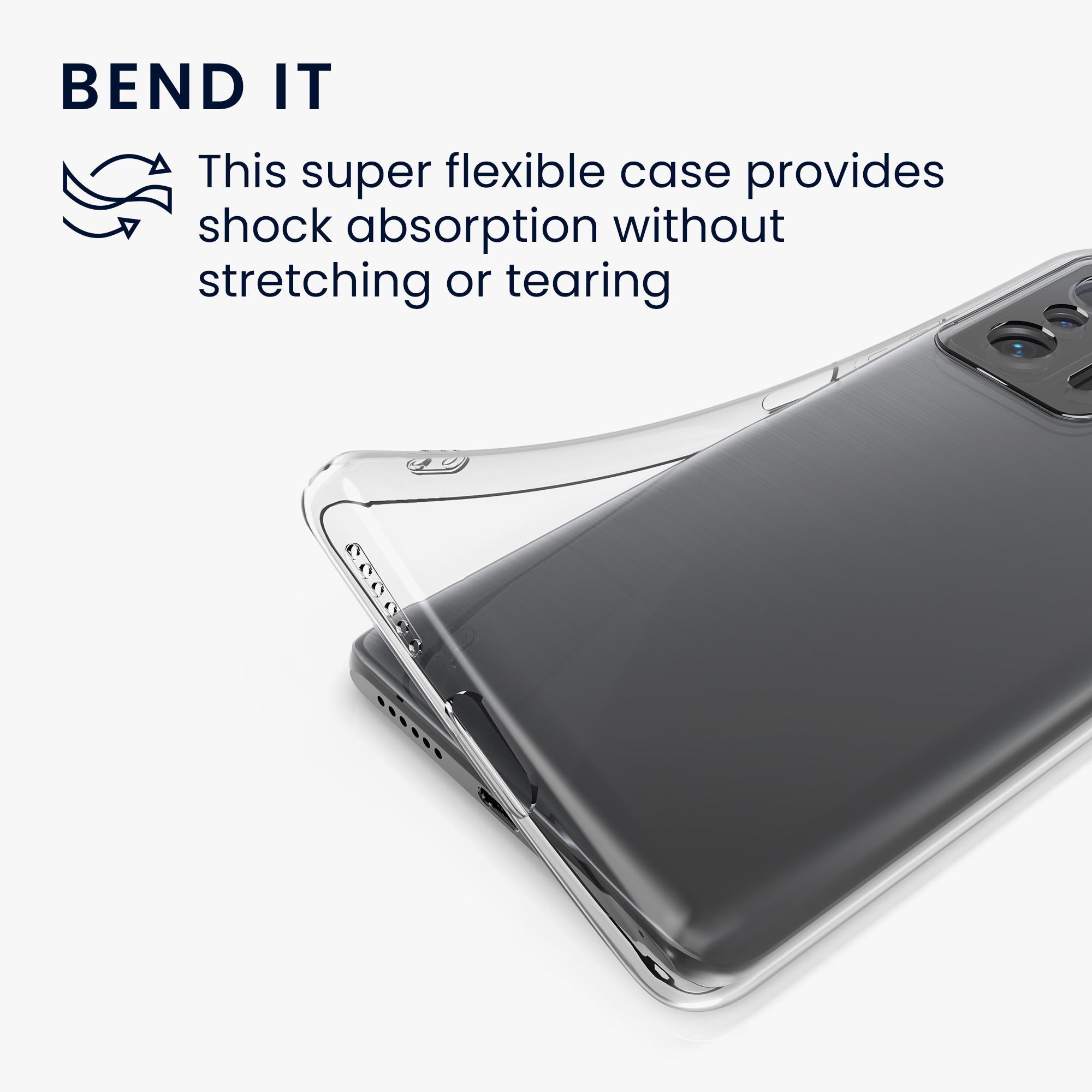 Čirý kryt na mobil Xiaomi 11T / 11T Pro kwmobile TPU