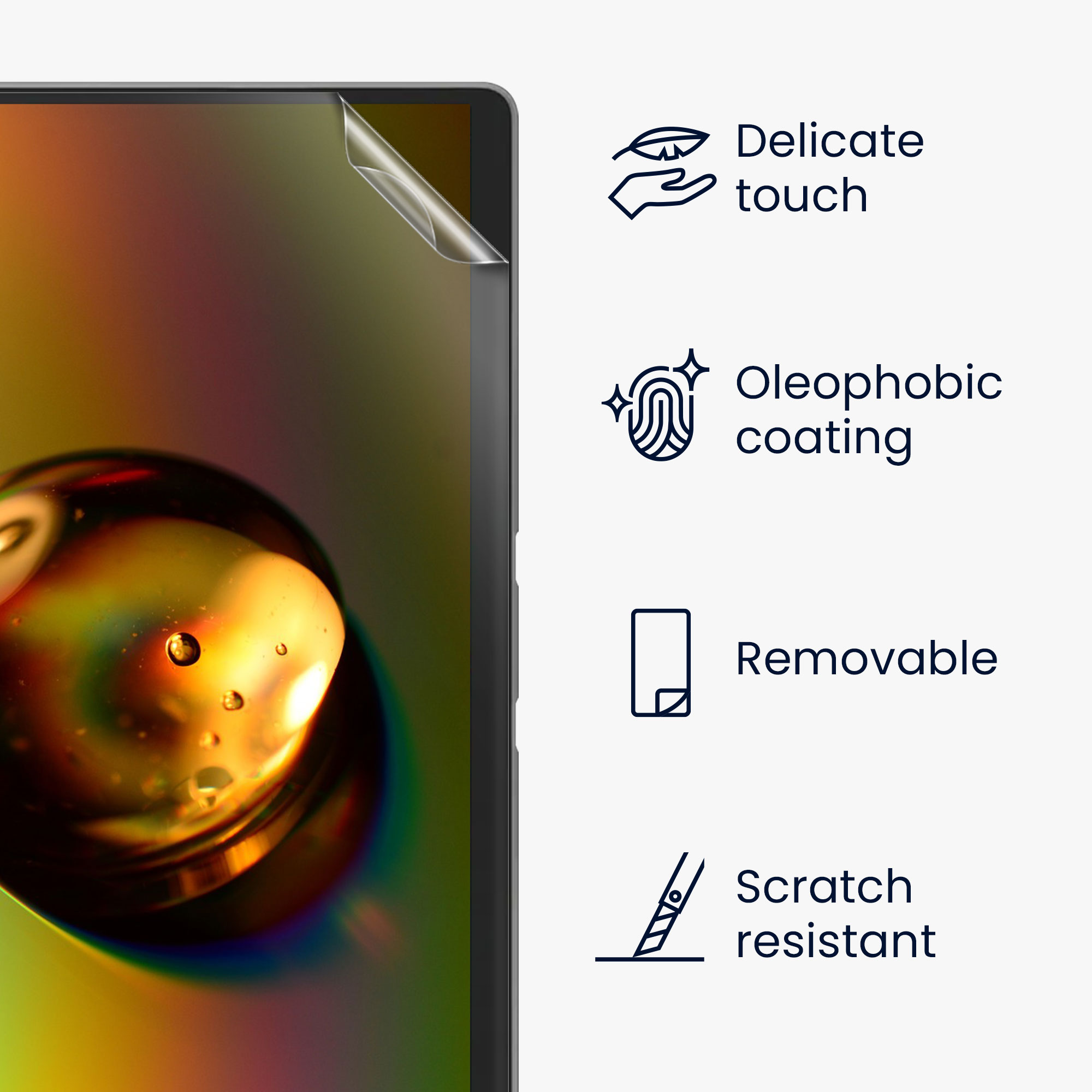 Ochranná fólie 2 ks Microsoft Surface Pro 8 kwmobile