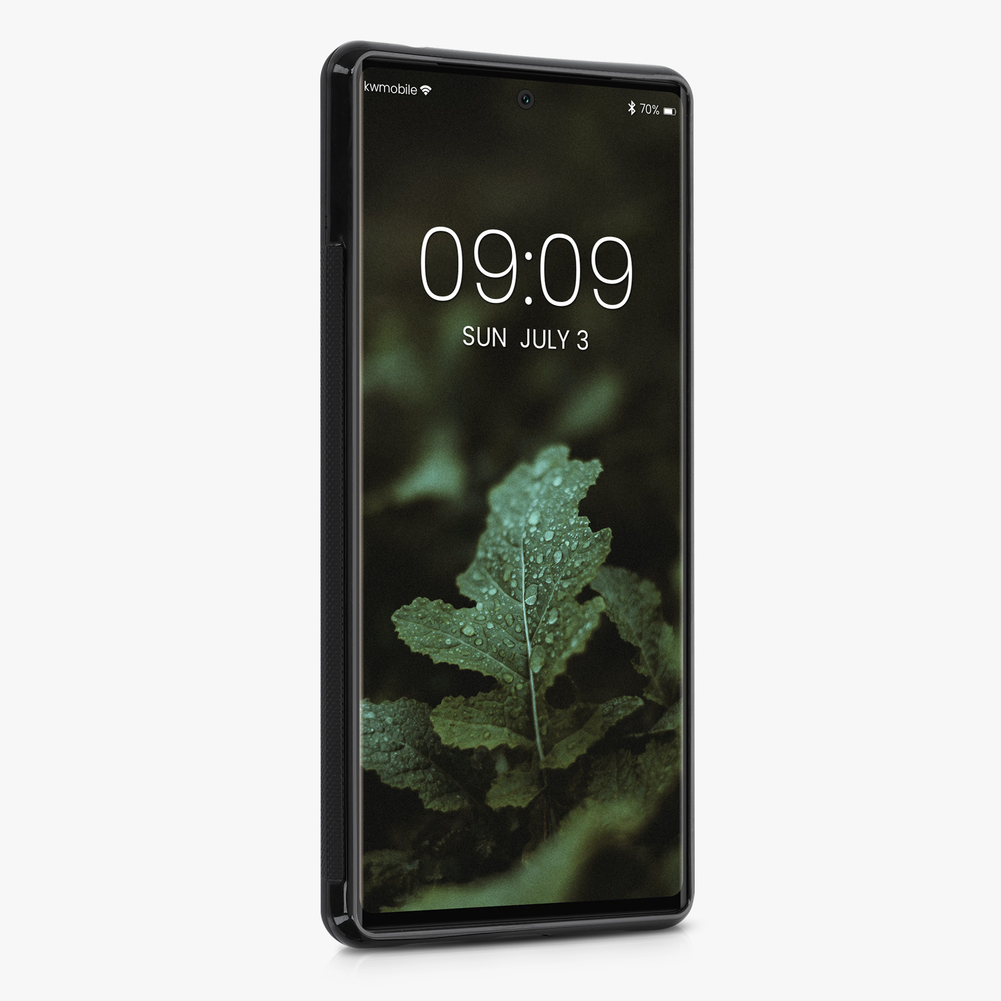 Dřevěné pouzdro pro Google Pixel 6 kwmobile - tvrdý obal modrá / bílá / hnědá