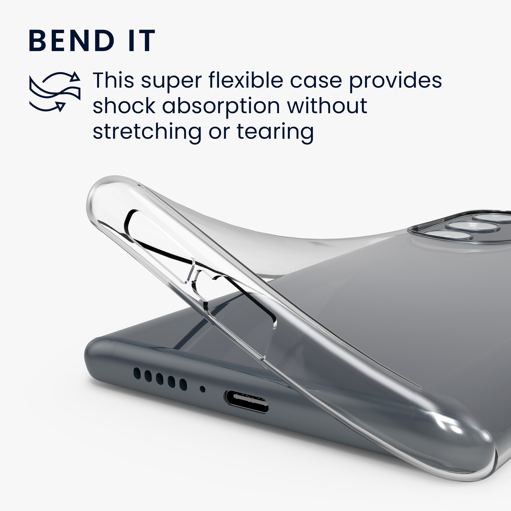 Čirý kryt na mobil Motorola Edge 30 Pro / Edge Plus 2022 / Edge X30 kwmobile Clear transparentní