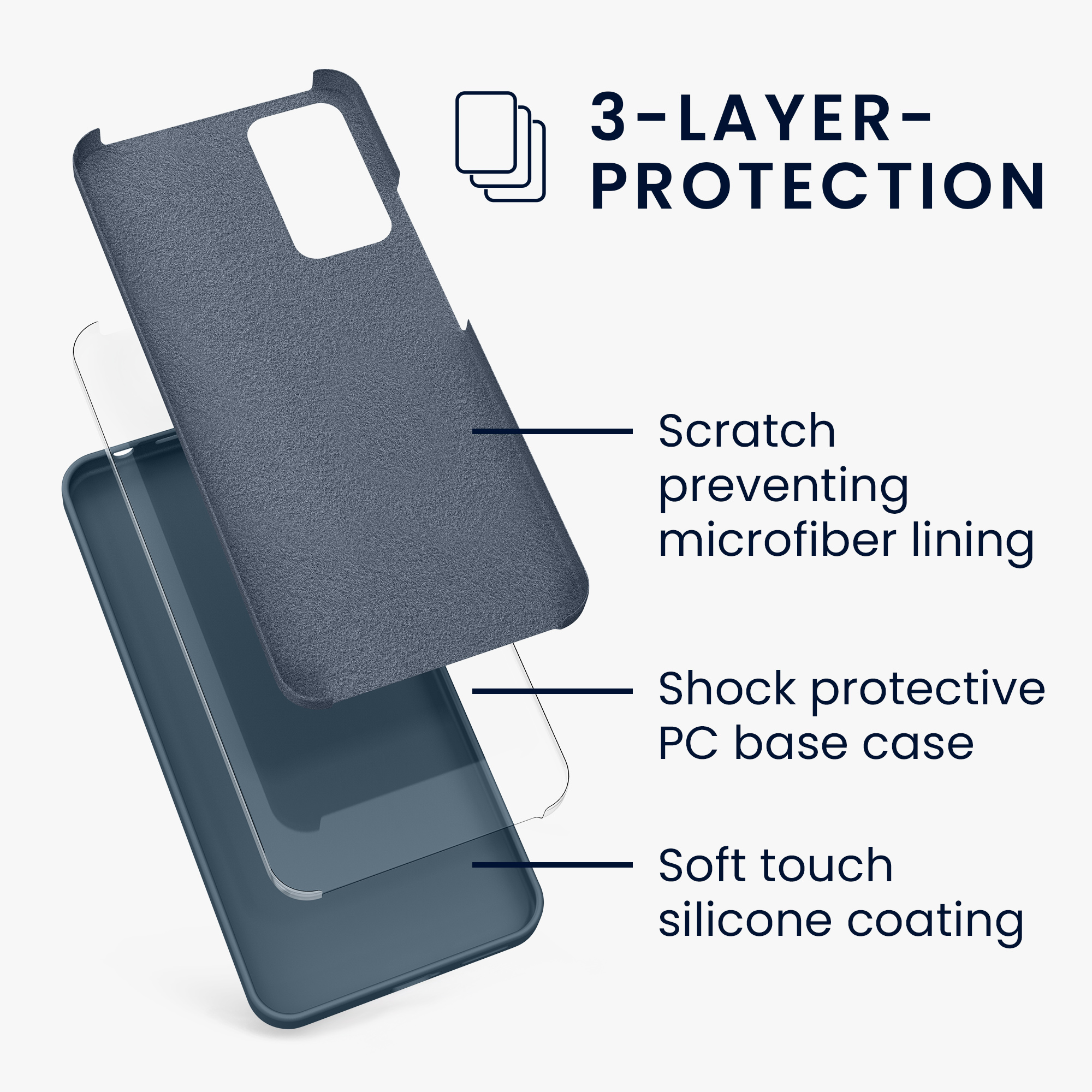 Kryt Xiaomi Redmi Note 11 Pro silikonový TPU tmavá břidlice kwmobile