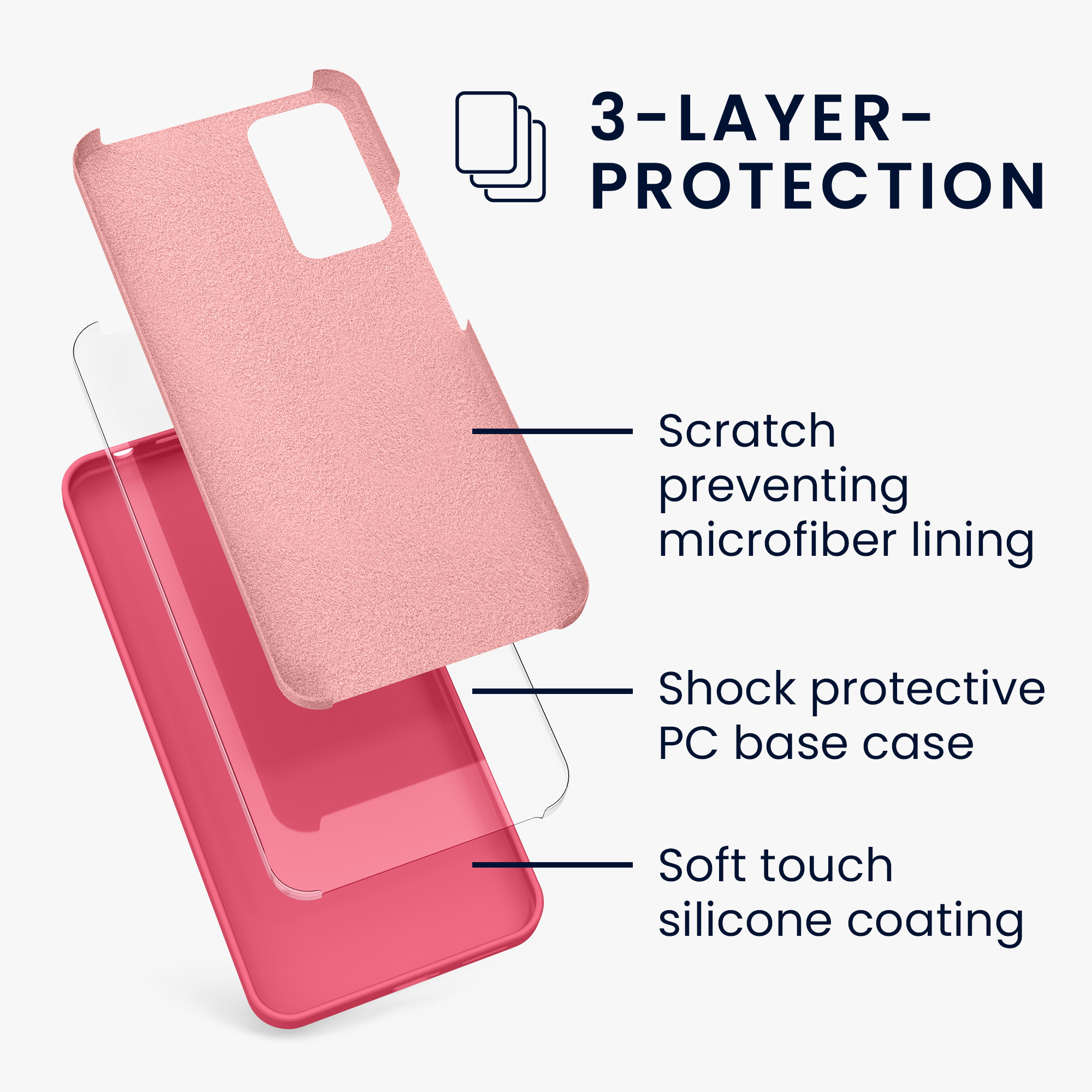Kryt Xiaomi Redmi Note 11 Pro silikonový TPU růžová kwmobile