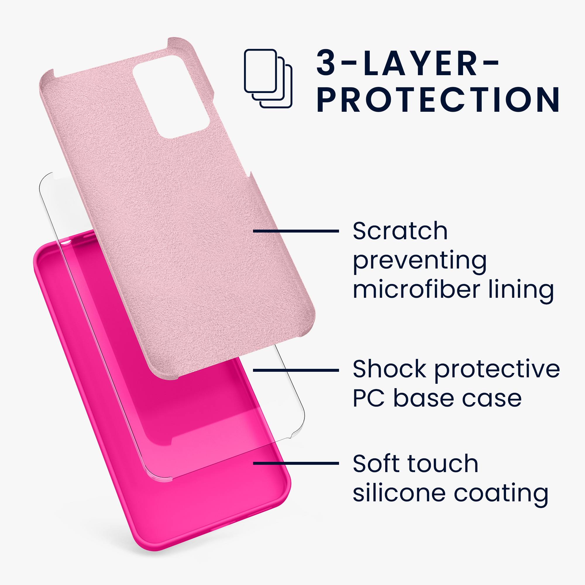 Kryt Xiaomi Redmi Note 11 Pro silikonový TPU růžová kwmobile