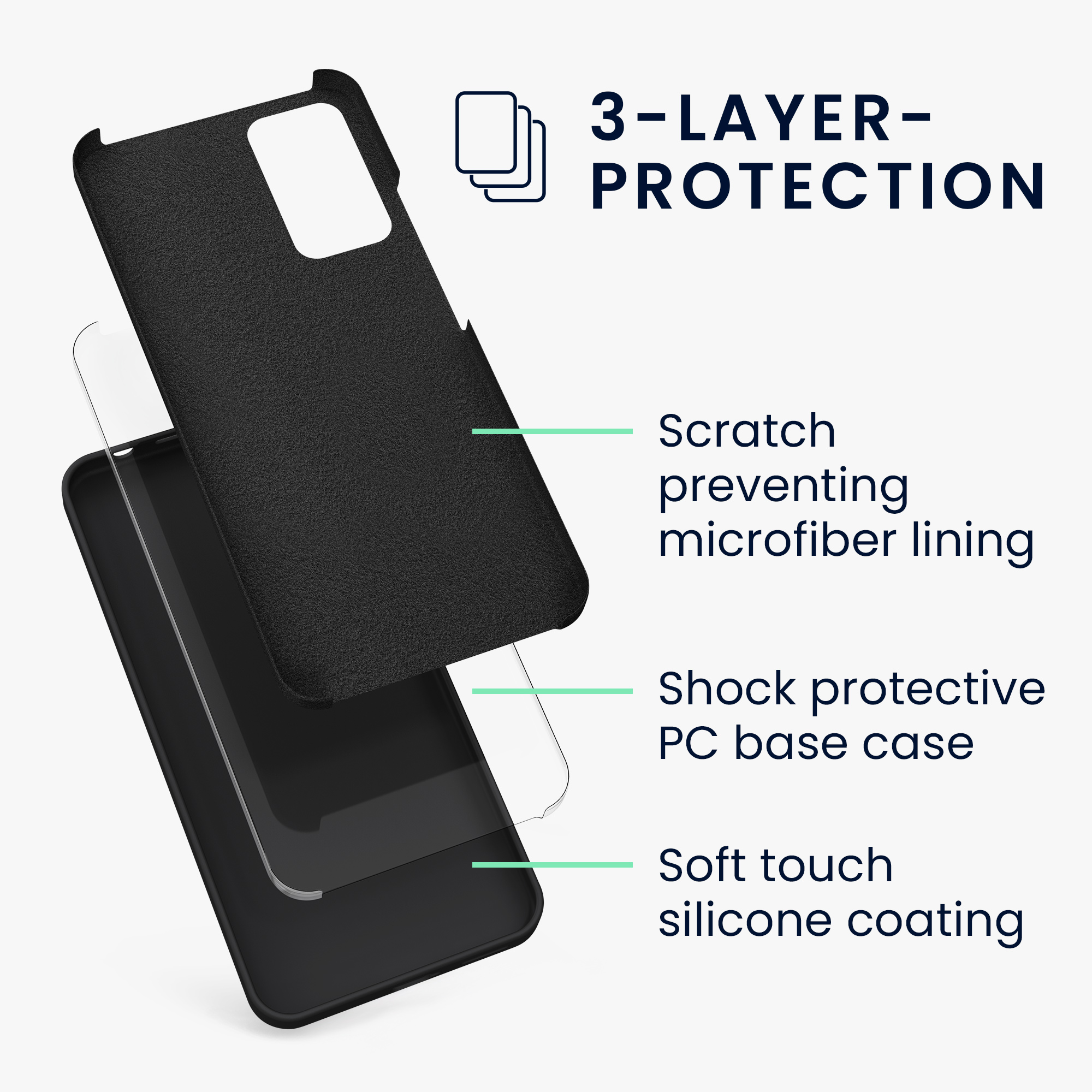 Kryt Xiaomi Redmi Note 11 Pro silikonový TPU černá kwmobile