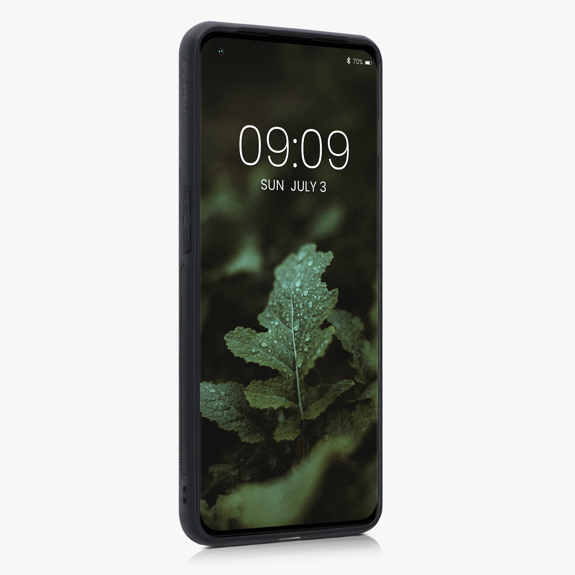 Dřevěný kryt na mobil OnePlus 10 Pro 5G kwmobile tmavě hnědý