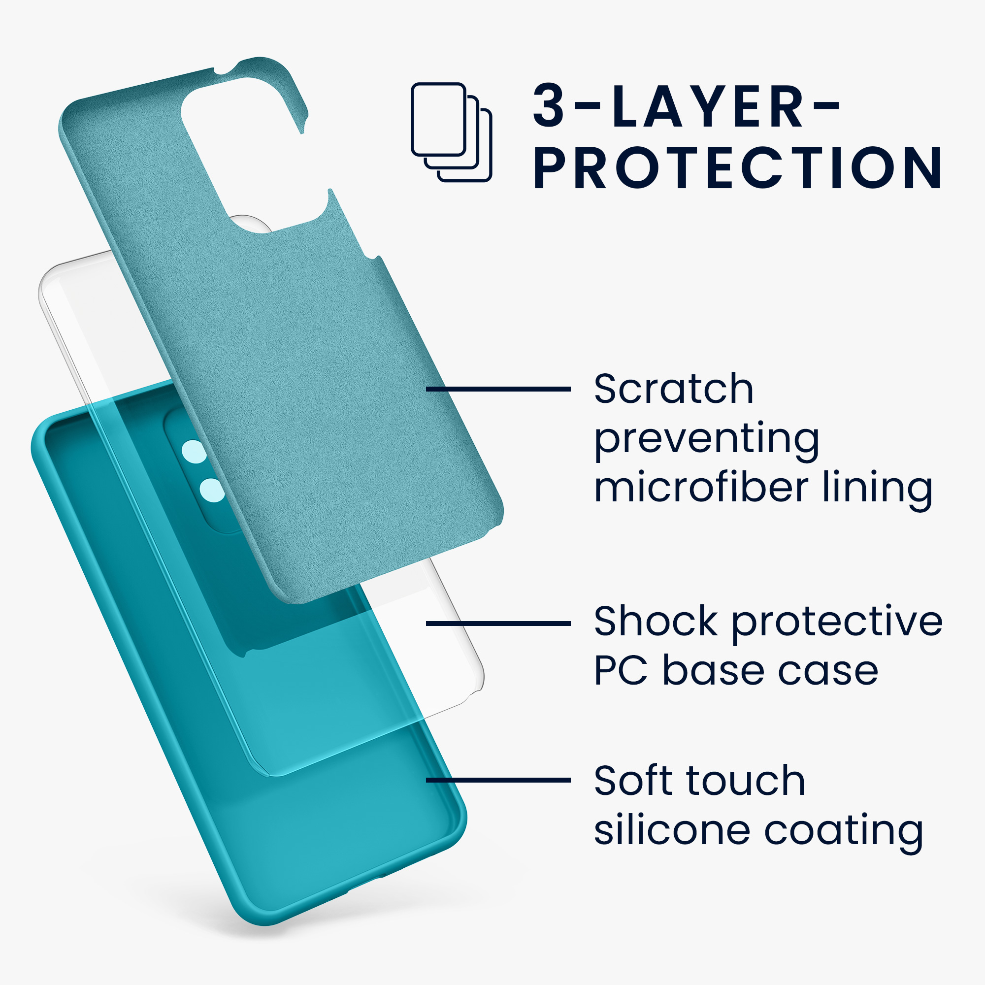 Kryt na mobil Samsung Galaxy A33 5G kwmobile TPU Chladný ledovec
