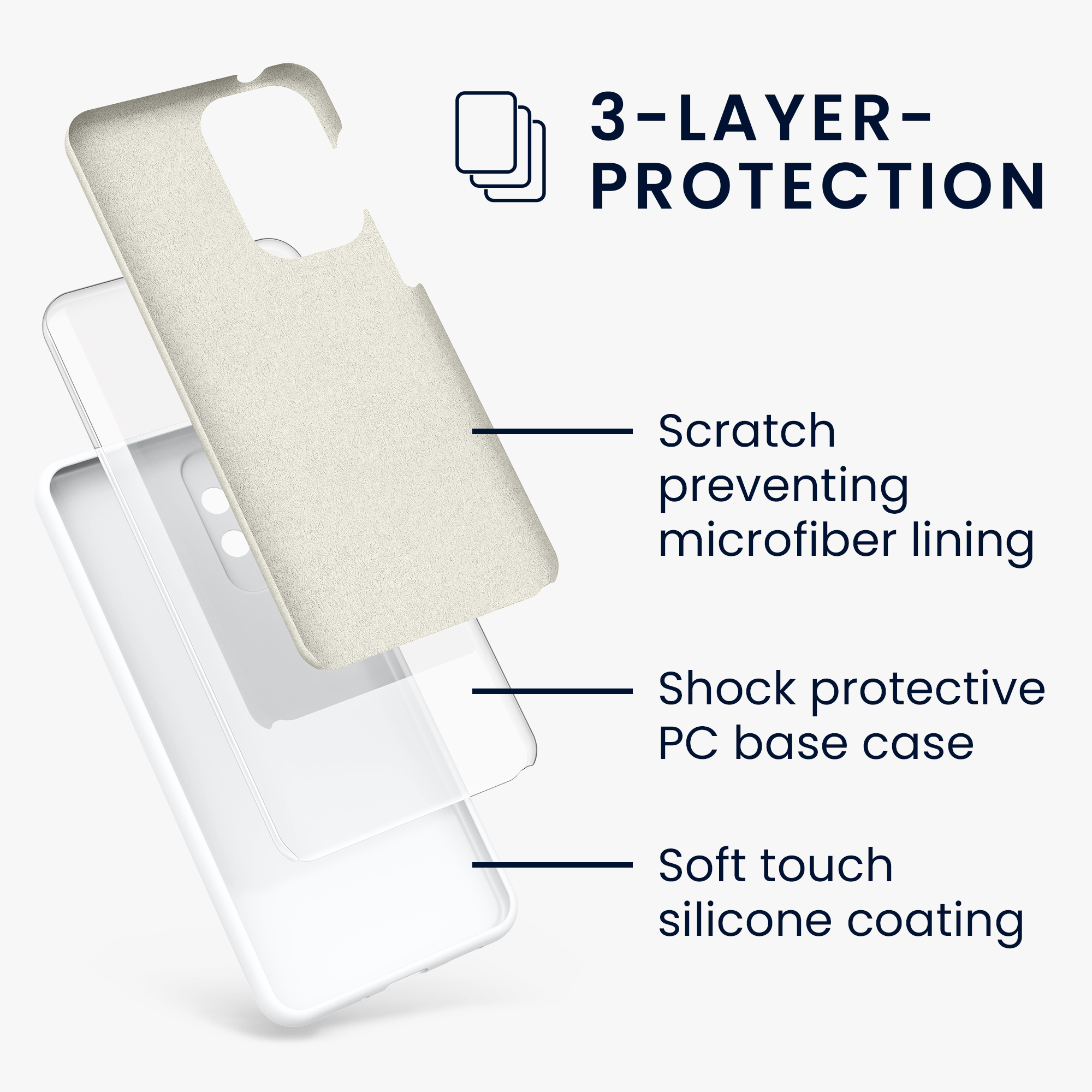 Kryt na mobil Samsung Galaxy A33 5G kwmobile TPU Matná bílá