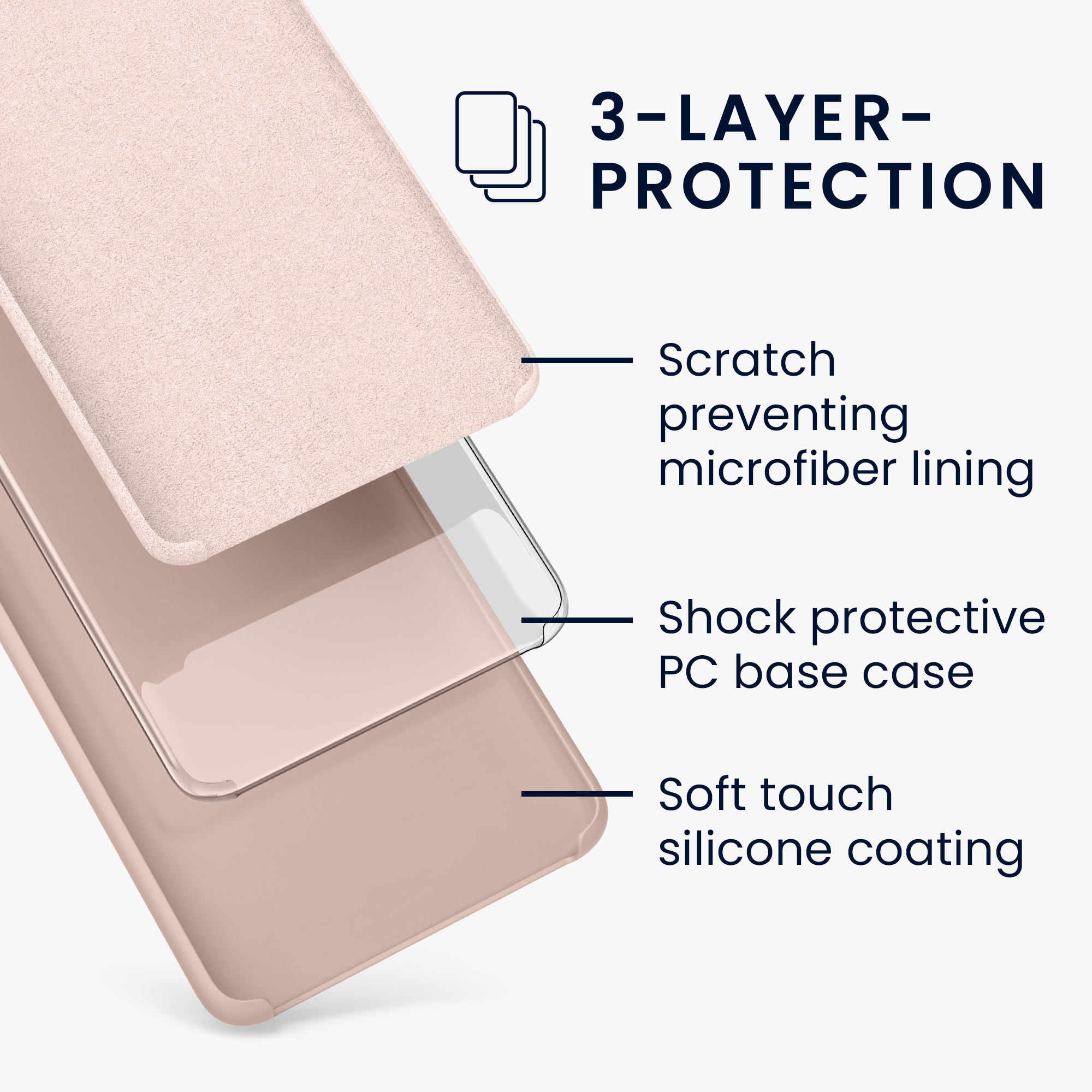 Kryt na mobil Samsung Galaxy A33 5G kwmobile TPU Matná antická růžová