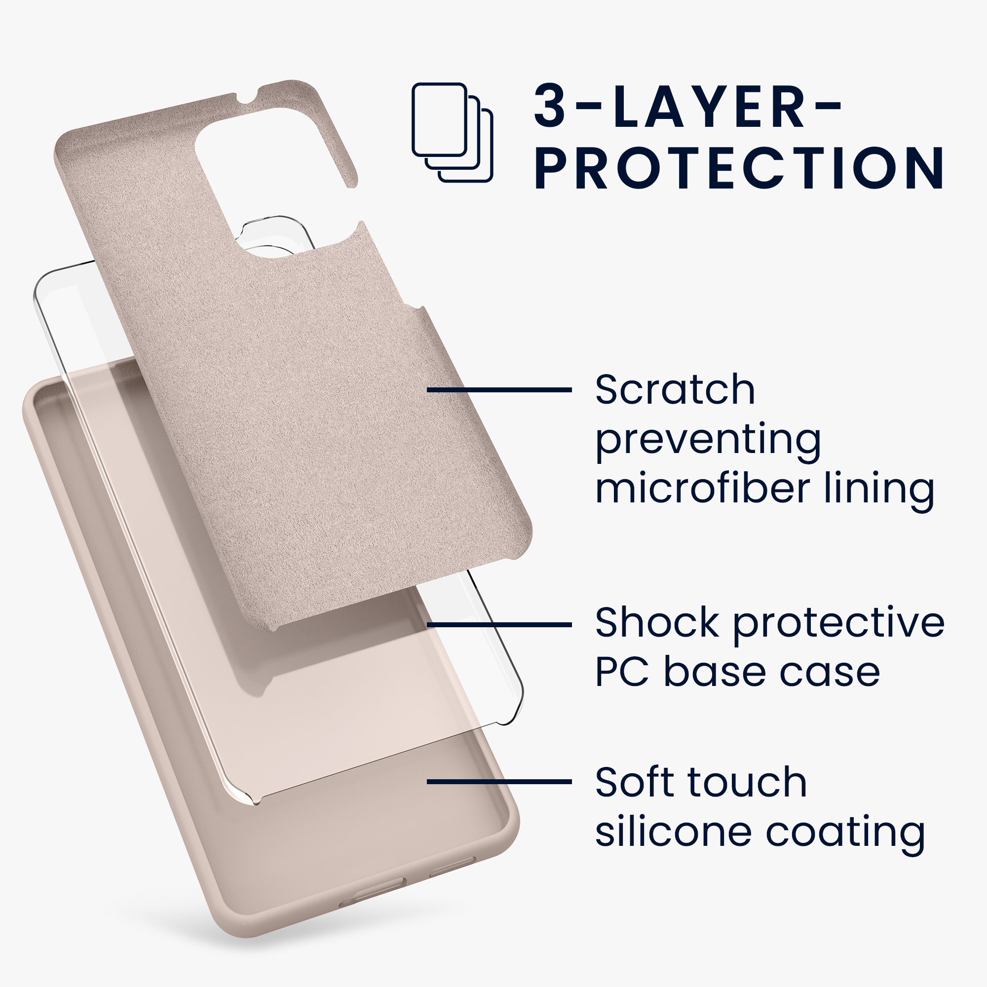 Kryt na mobil Samsung Galaxy A53 5G kwmobile TPU Kokosový vír