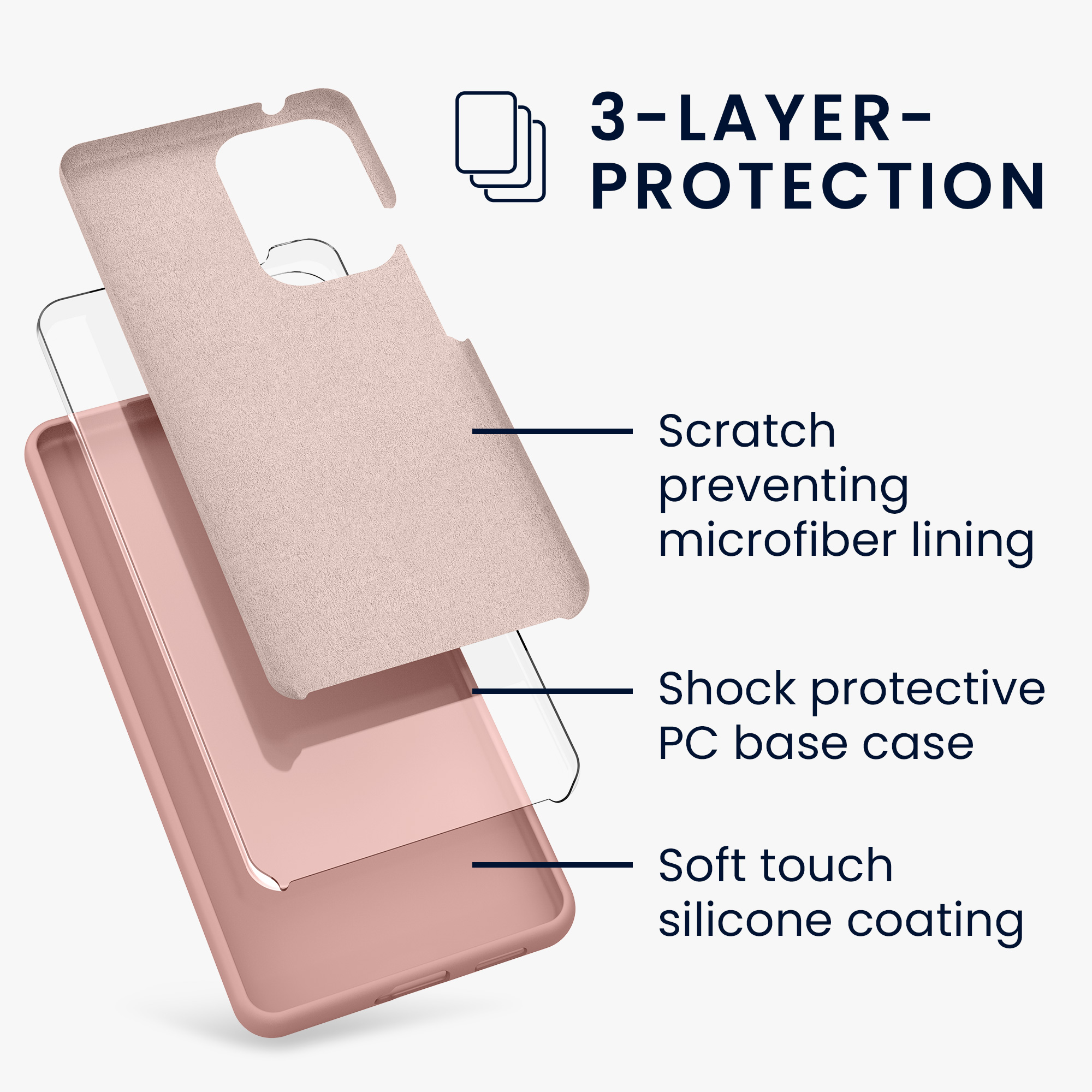 Kryt na mobil Samsung Galaxy A53 5G kwmobile TPU Hliněná oranžová