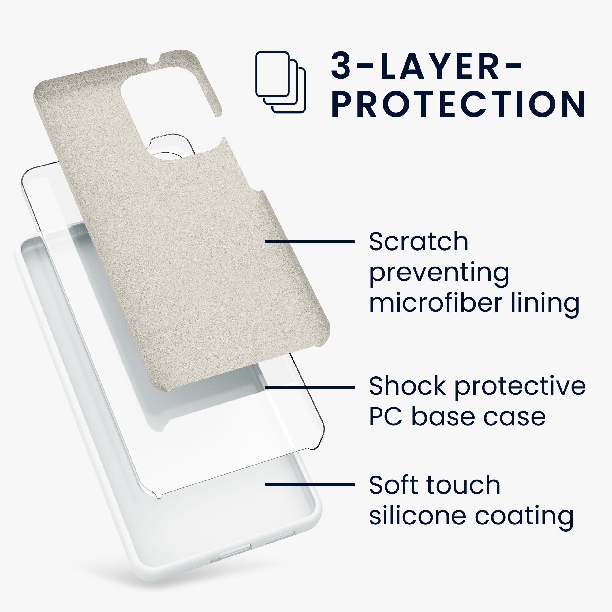 Kryt na mobil Samsung Galaxy A53 5G kwmobile TPU Matná bílá