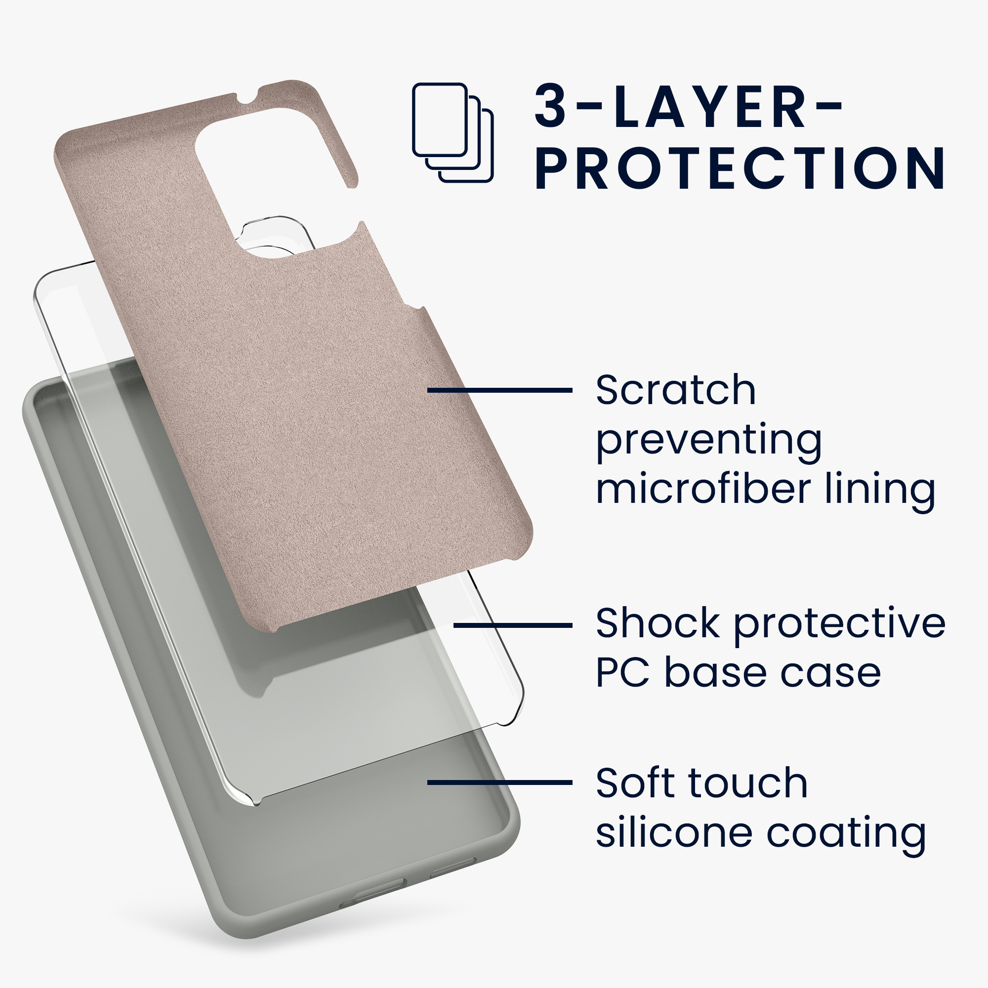 Kryt na mobil Samsung Galaxy A53 5G kwmobile TPU Šedá