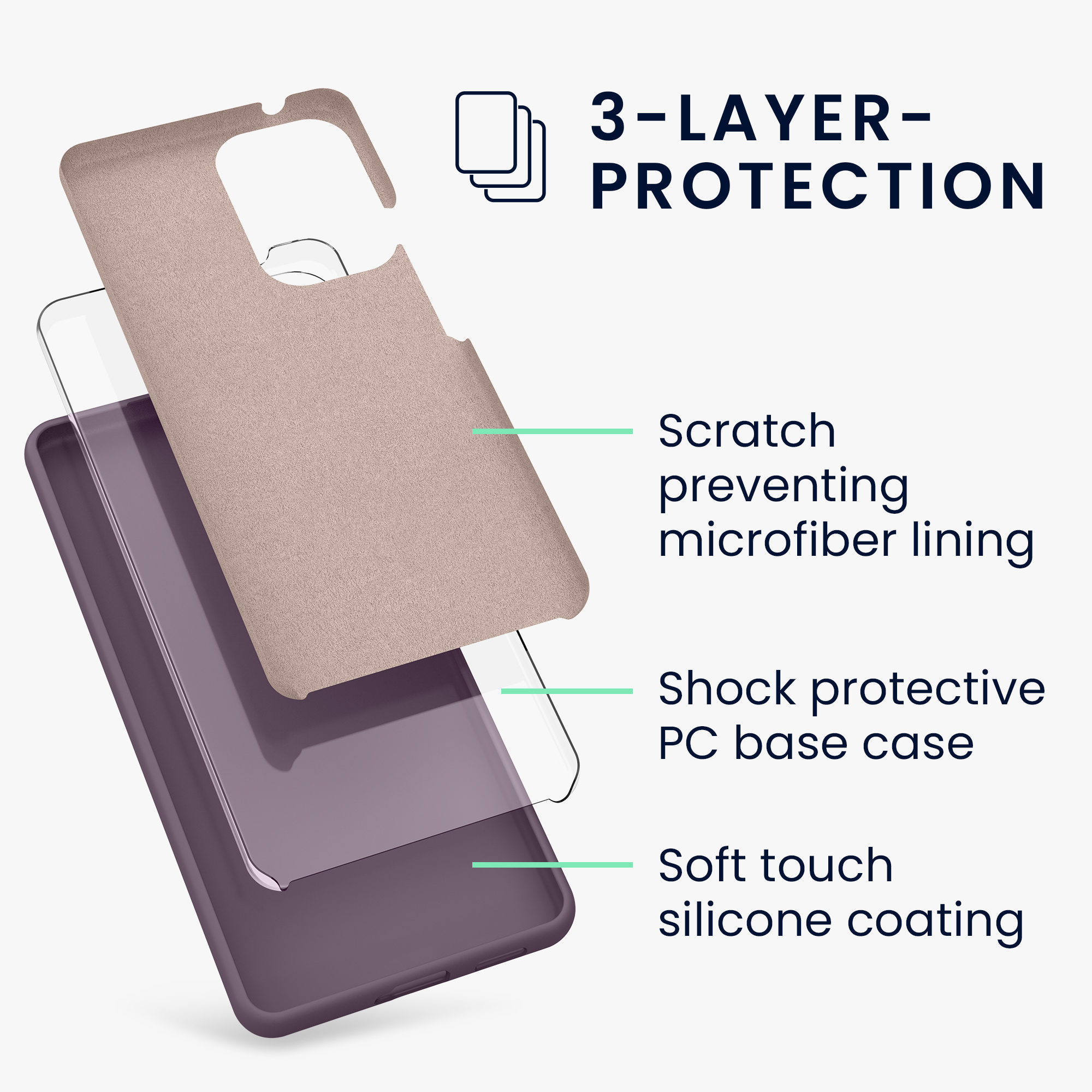 Kryt na mobil Samsung Galaxy A53 5G kwmobile TPU Bledá iris