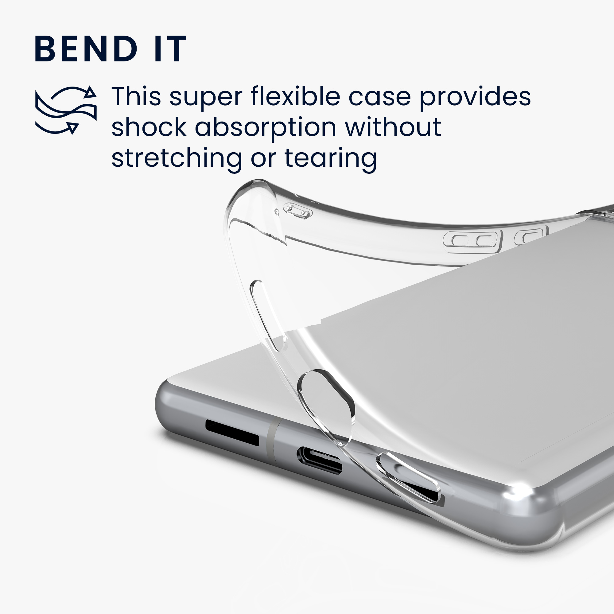 Pouzdro pro Google Pixel 6a kwmobile tenké TPU - transparentní