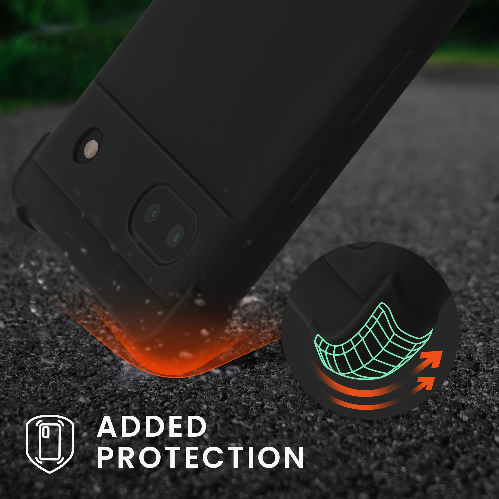Crossbody kryt kwmobile pro Google Pixel 6 - černá