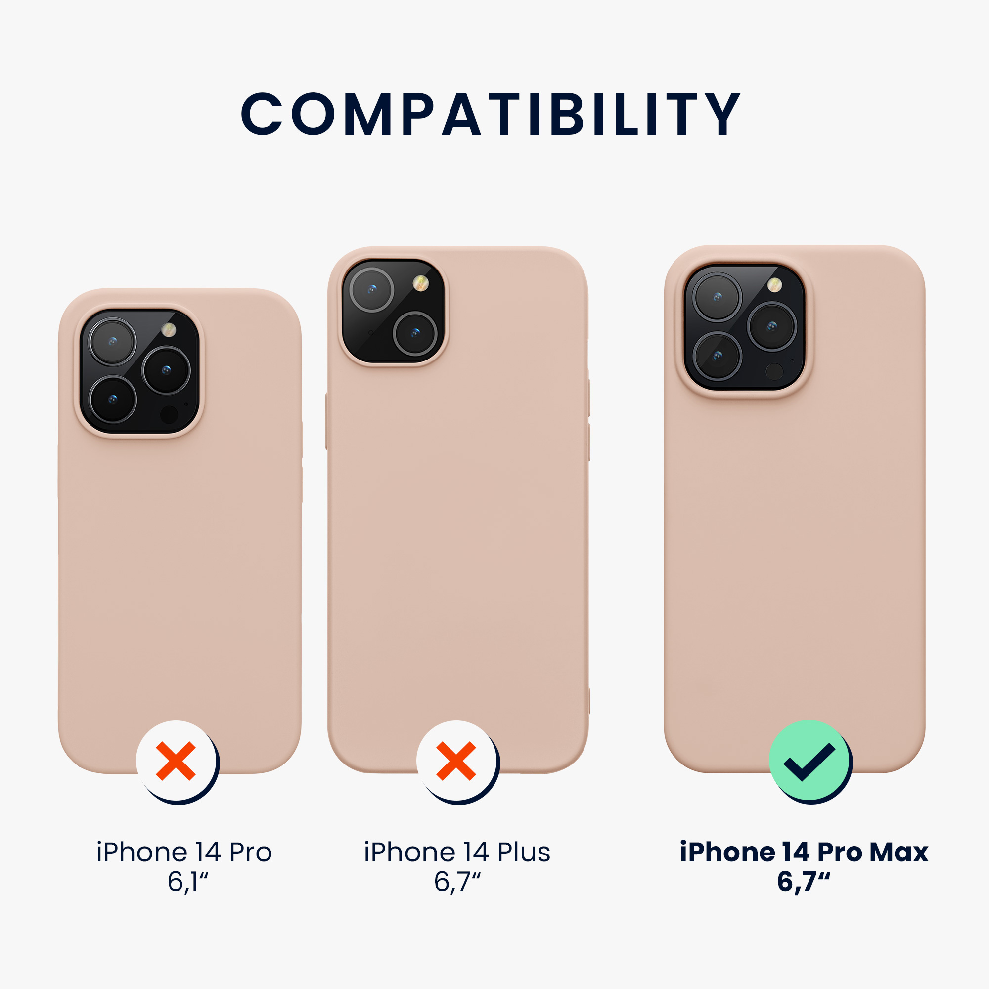 Kryt kwmobile slim iPhone 14 Pro Max růžová