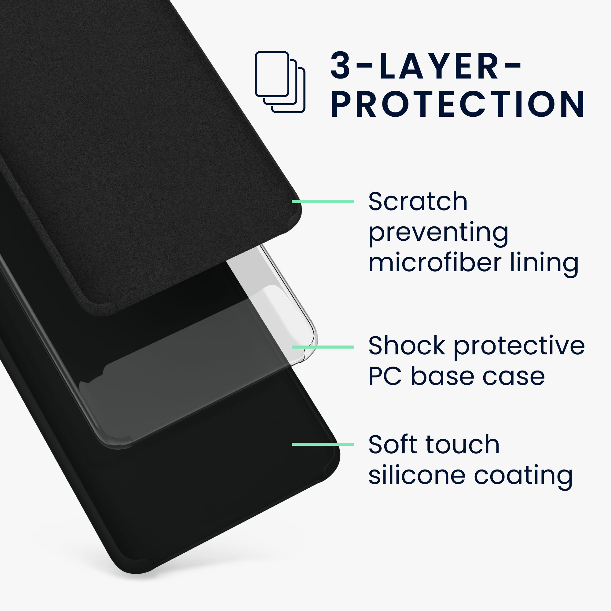 TPU kryt kwmobile Google Pixel 7 Pro - černý