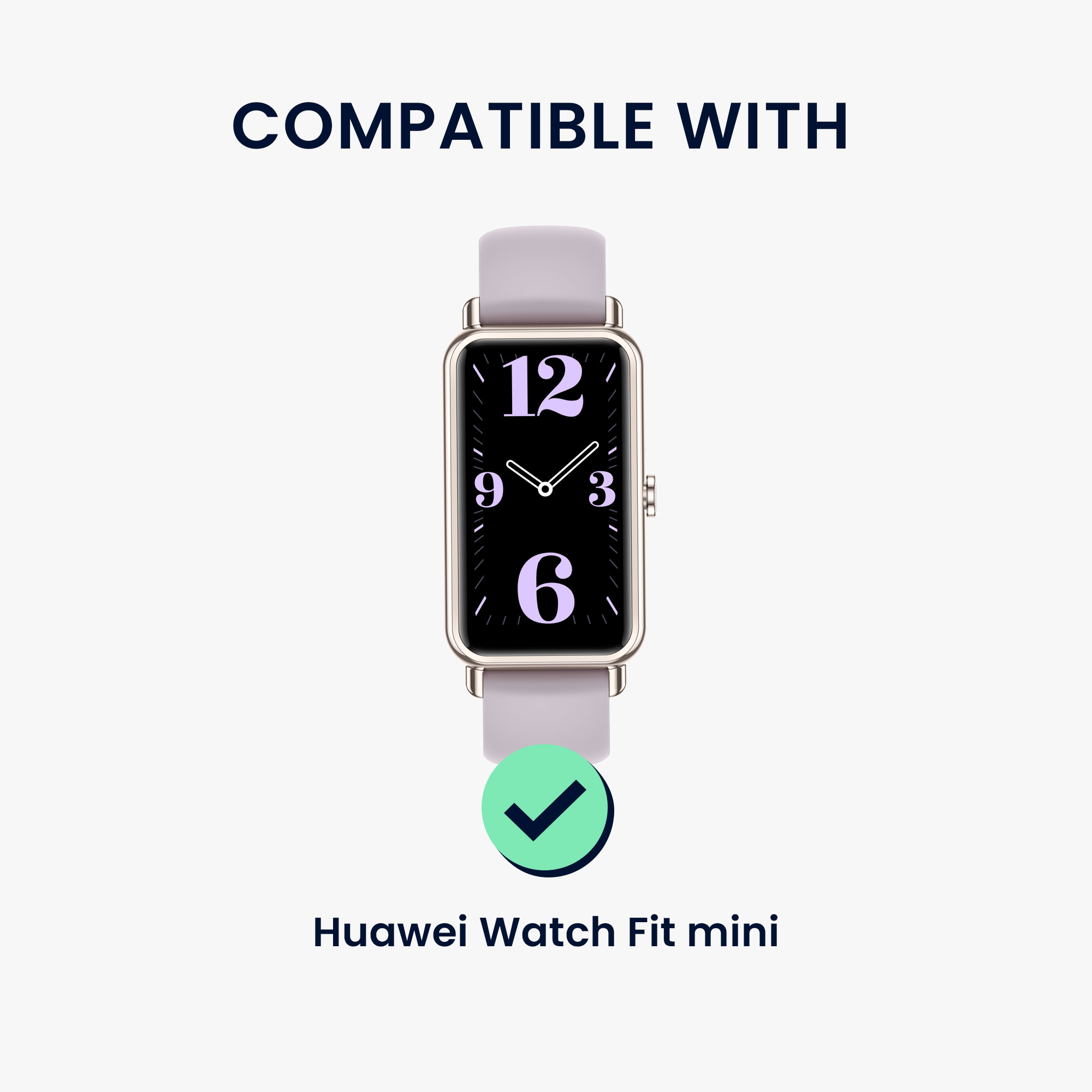 Kožený řemínek Huawei Watch Fit mini hnědá kwmobile