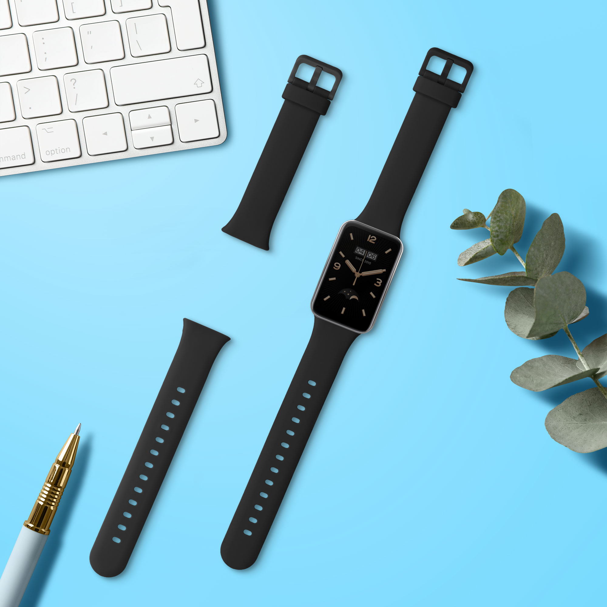 2 ks Řemínek kwmobile Xiaomi Mi, černá