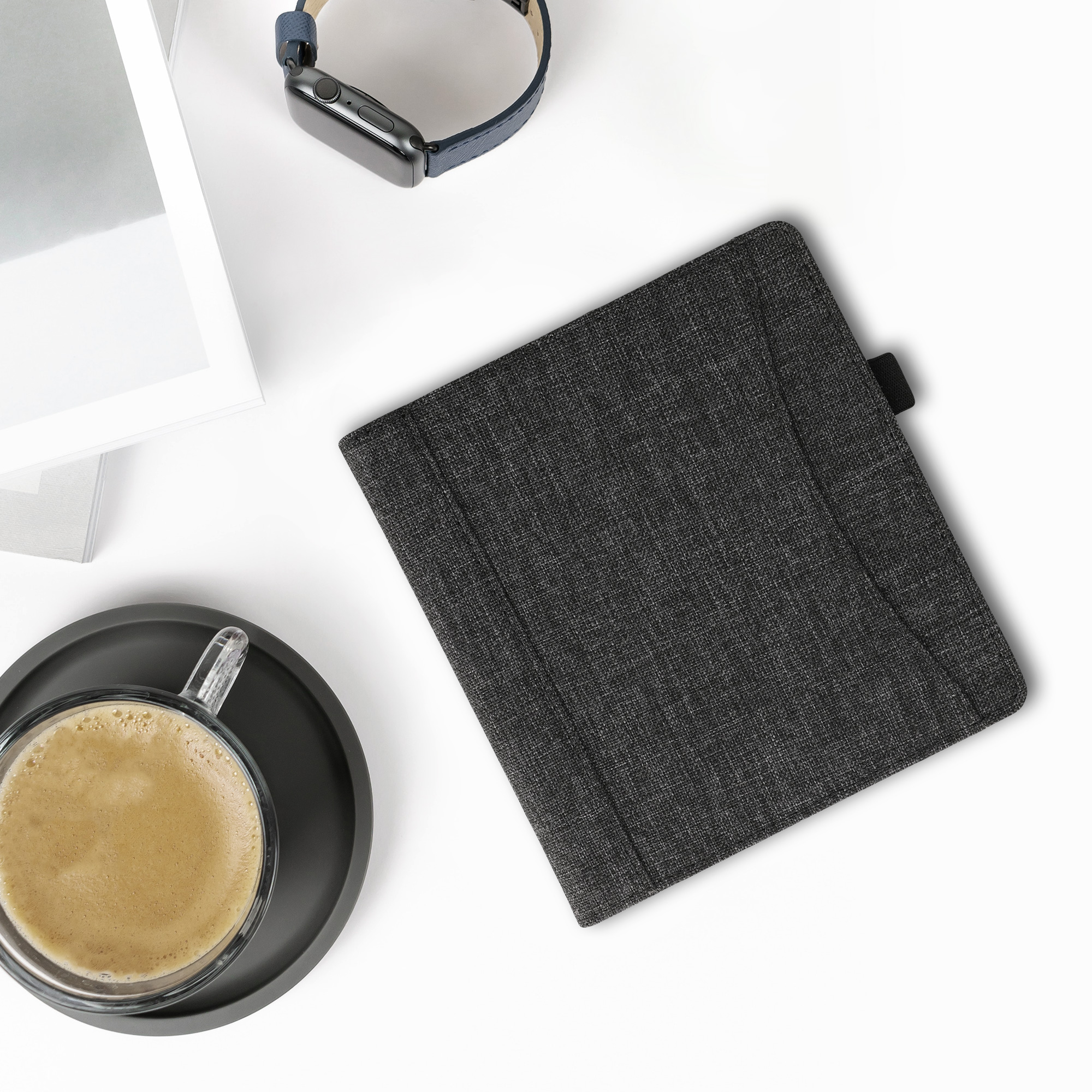 Pouzdro na čtečku kwmobile pro Amazon Kindle Oasis 10. Generation - tmavě šedá