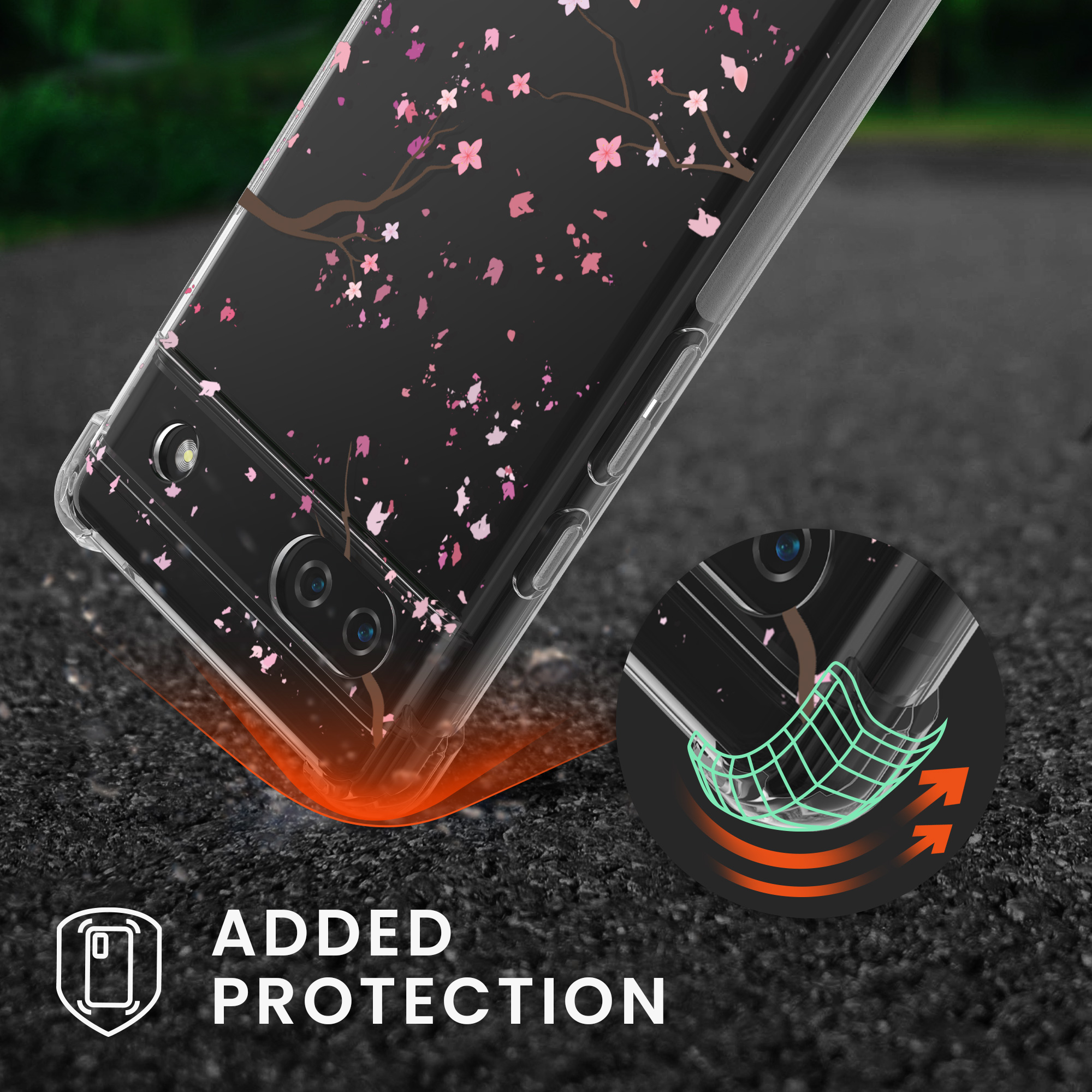 Crossbody kryt kwmobile pro Google Pixel 6 - tmavě hnědá