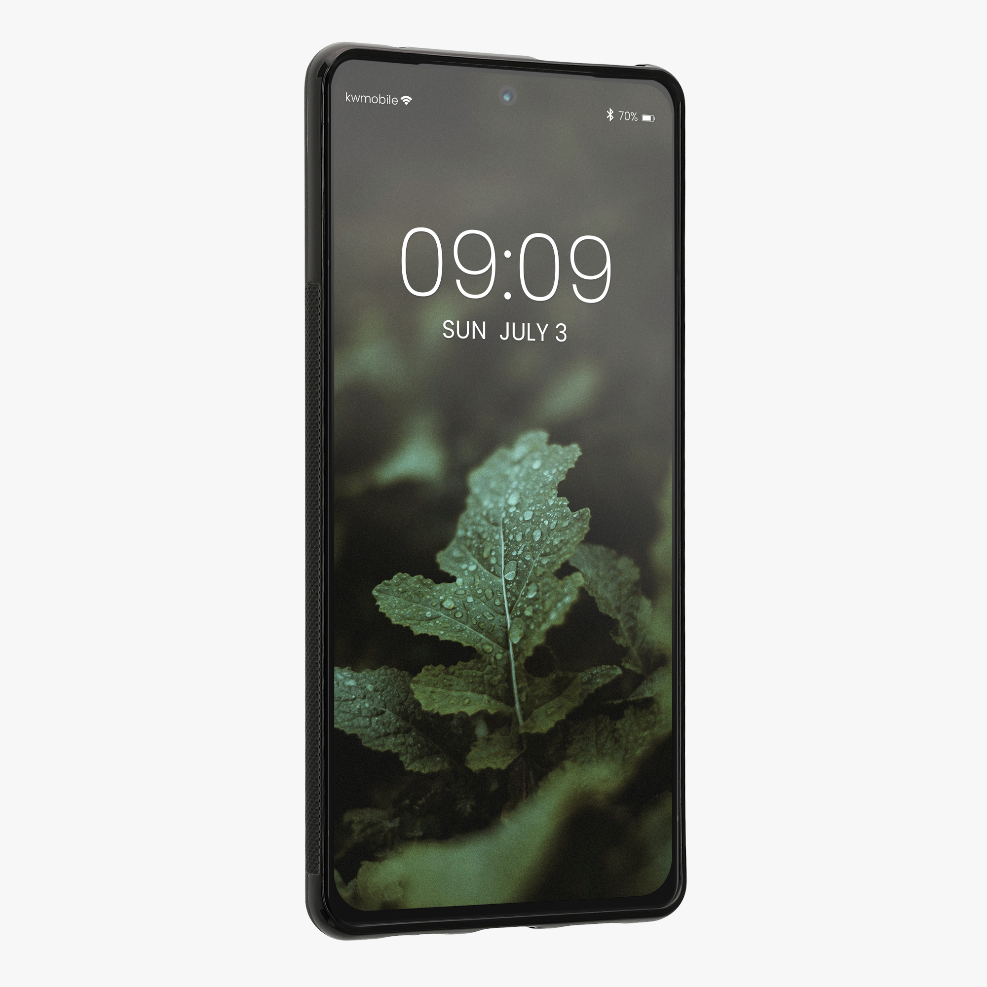 Dřevěný kryt na mobil Google Pixel 7 Pro, nárazuvzdorný - kwmobile, tmavě hnědý