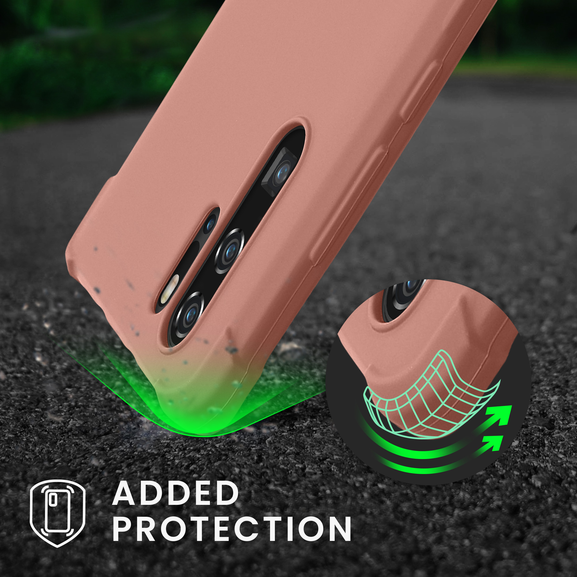 Crossbody kryt kwmobile Huawei P30 Pro, perleťová