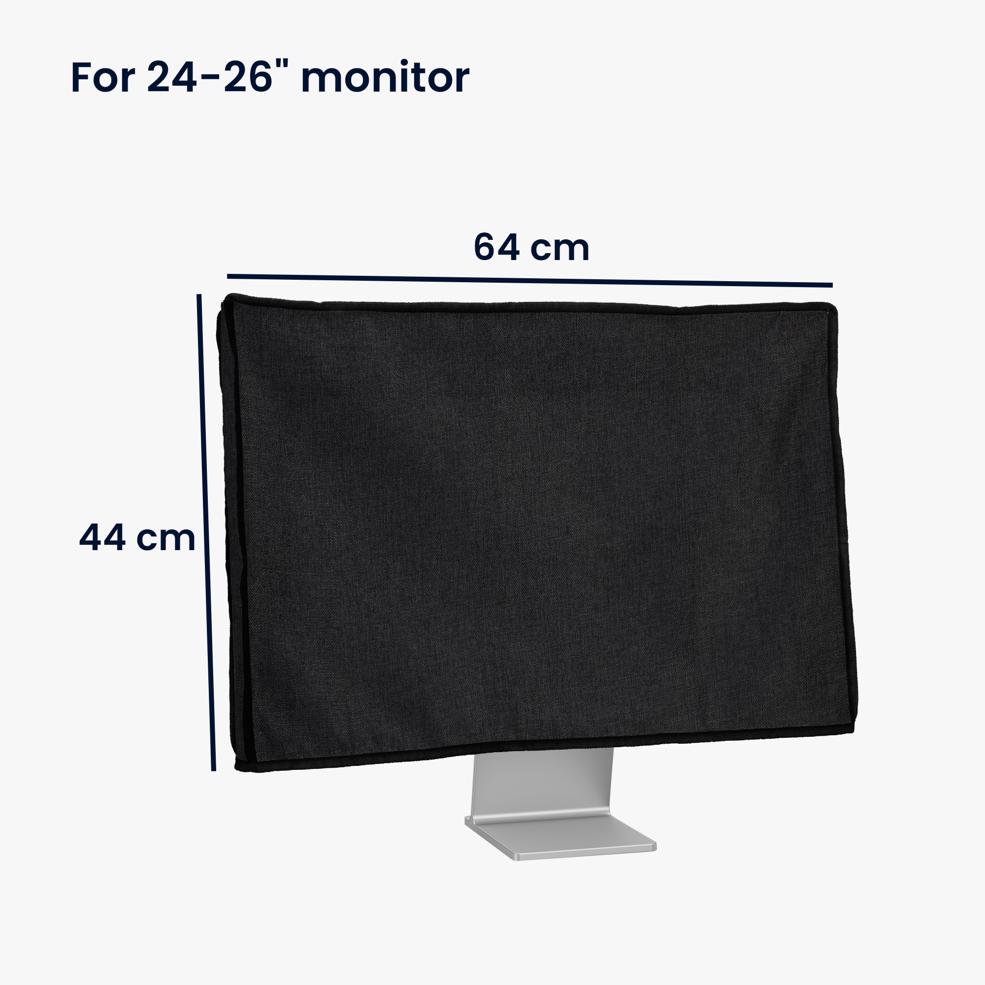 Obal na monitor 24-26" kwmobile černý