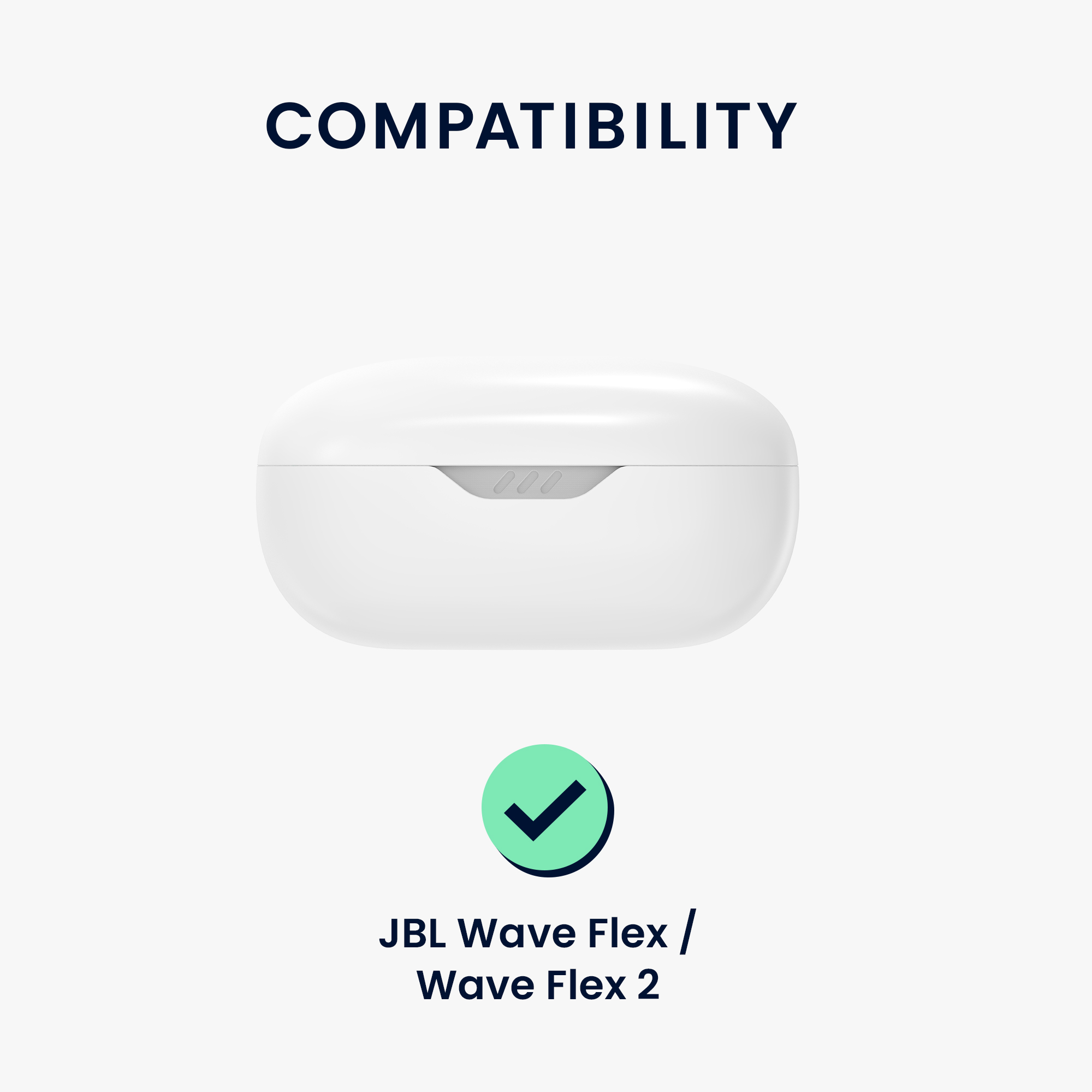 Obal pro JBL Wave Flex / Wave Flex 2 kwmobile s karabinou silikonové - oranžová