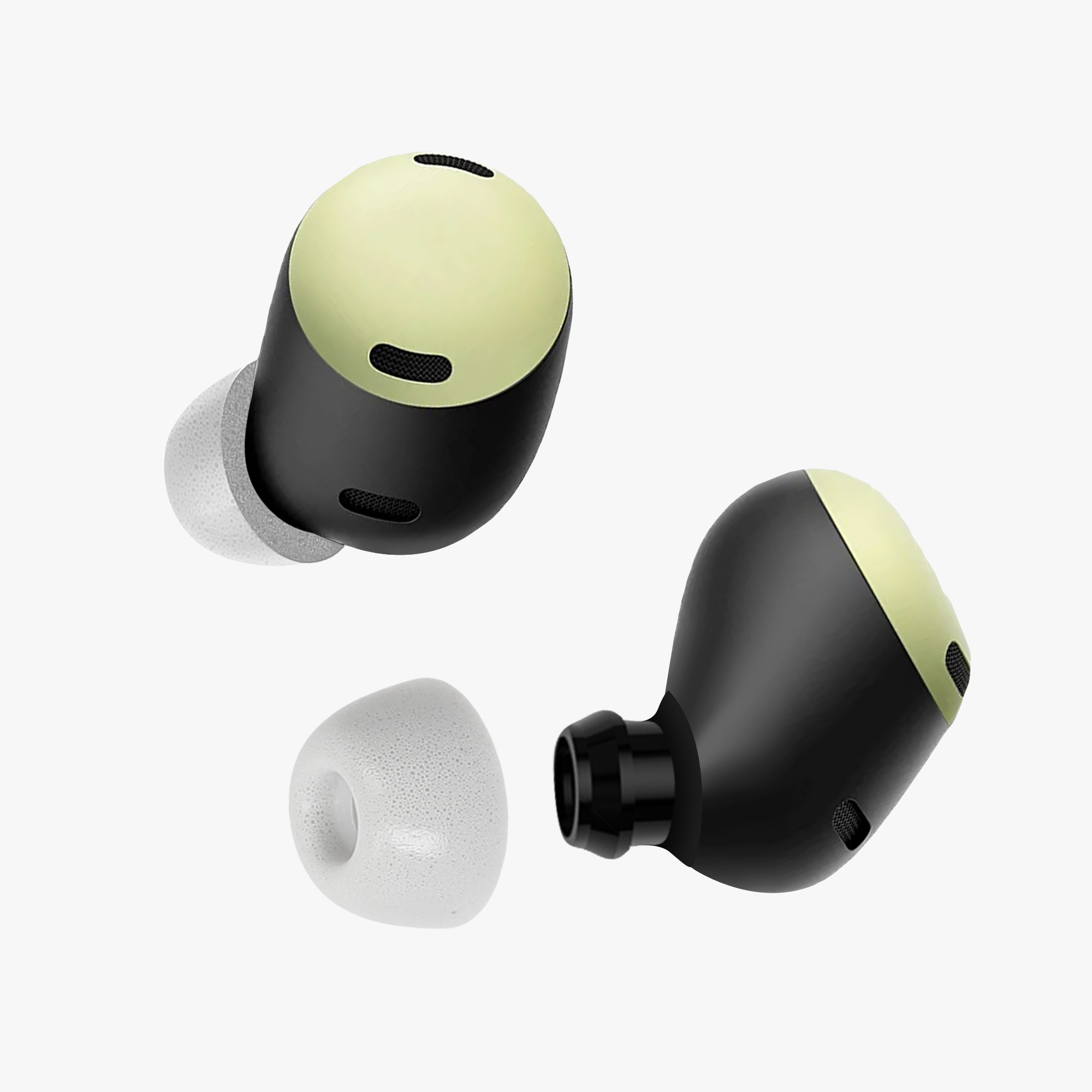 Náhradní špunty kwmobile pro Google Pixel Buds Pro - bílá