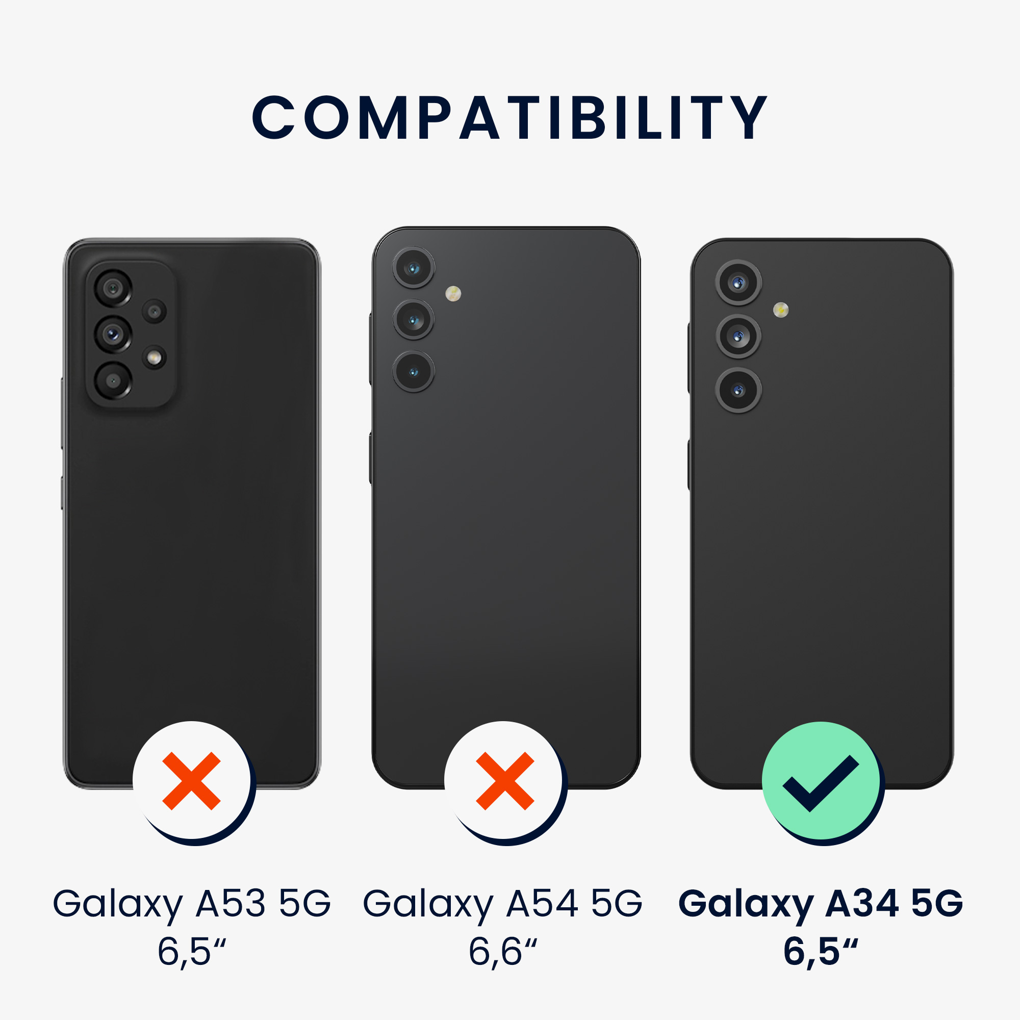Matný kryt na mobil Samsung Galaxy A34 5G kwmobile nude lila