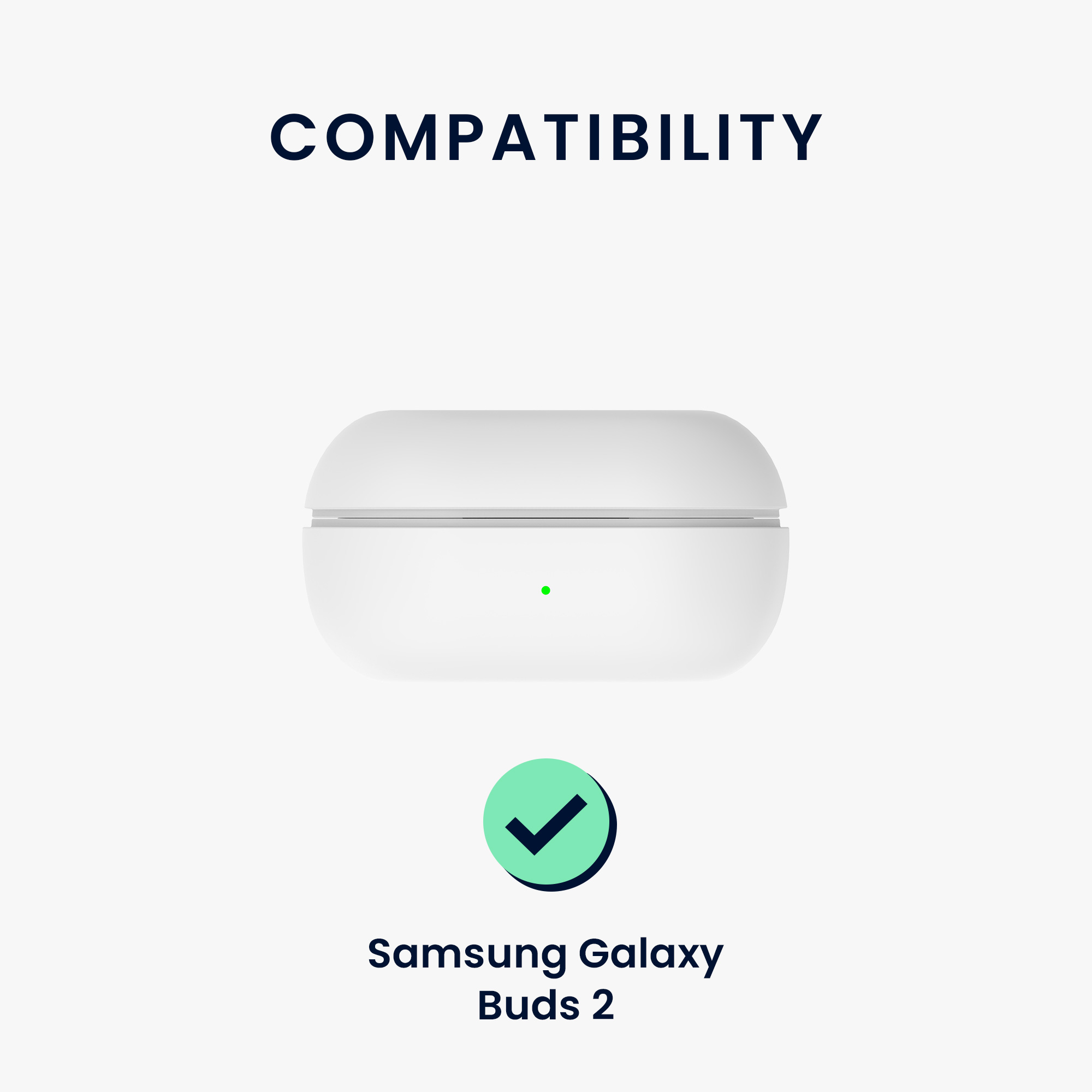 Šňůrka na sluchátka Samsung Galaxy Buds 2 kwmobile Green / Green