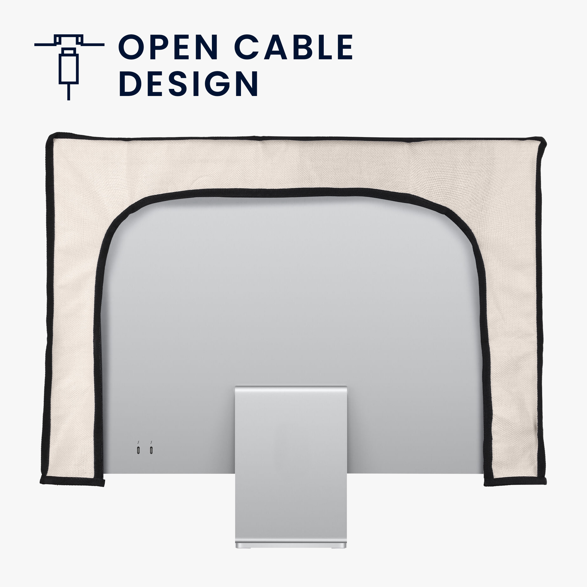 Obal na monitor 24-26" kwmobile motiv koček