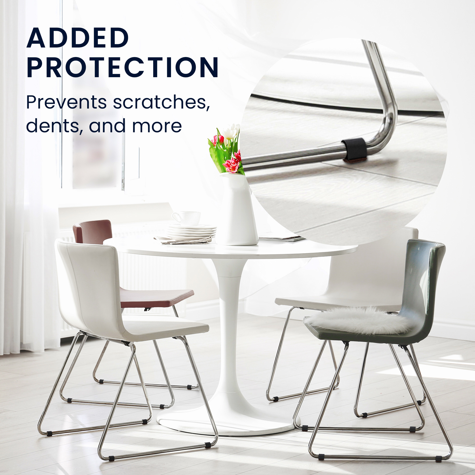 Řemínek na chytré hodinky kwmobile pro Cantilever Chairs, Bar Stools, Rockin… - šedá