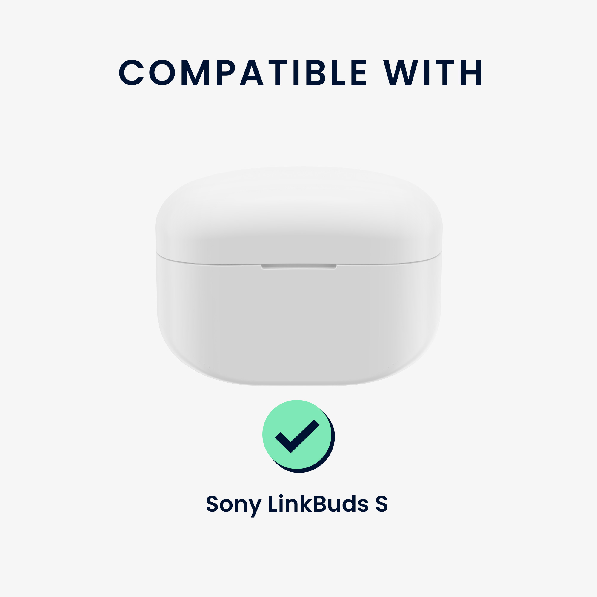 Pouzdro na sluchátka kwmobile pro Sony LinkBuds S, transparentní