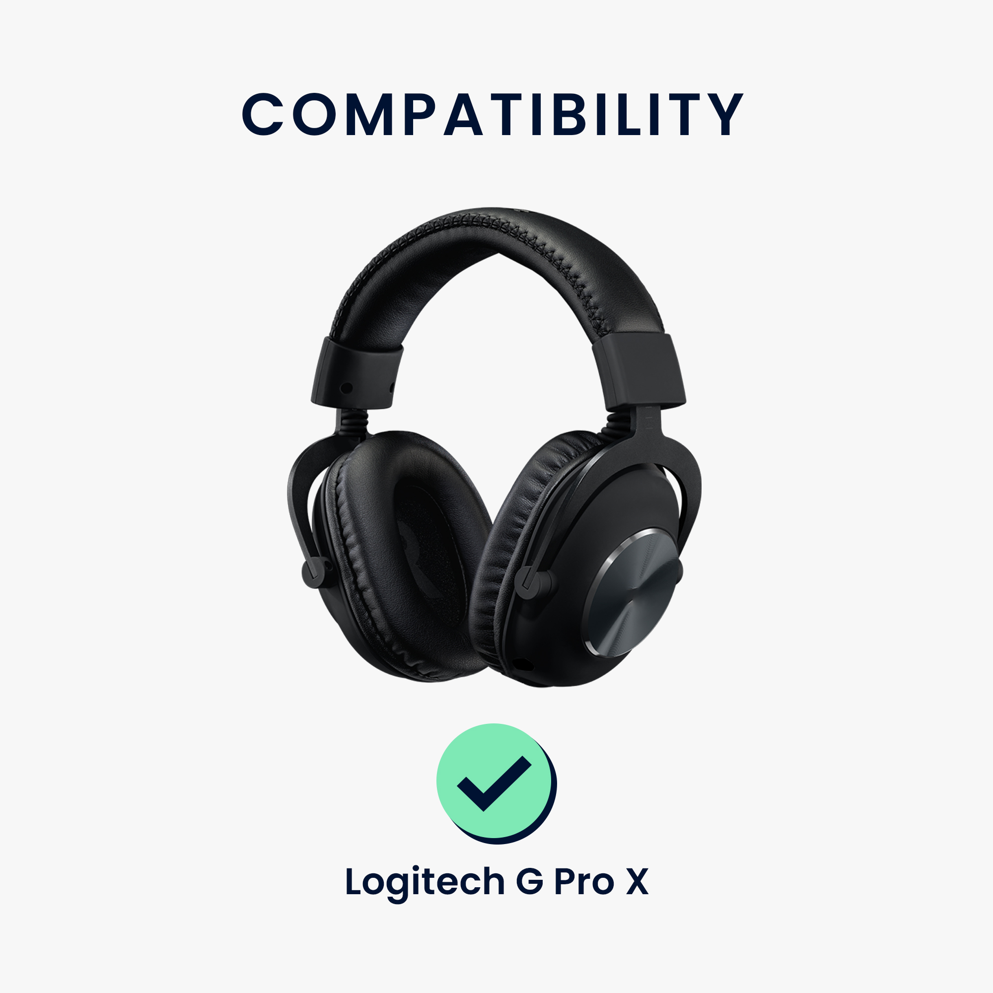 Náhradní mikrofon herní headset Logitech G Pro X kwmobile černý