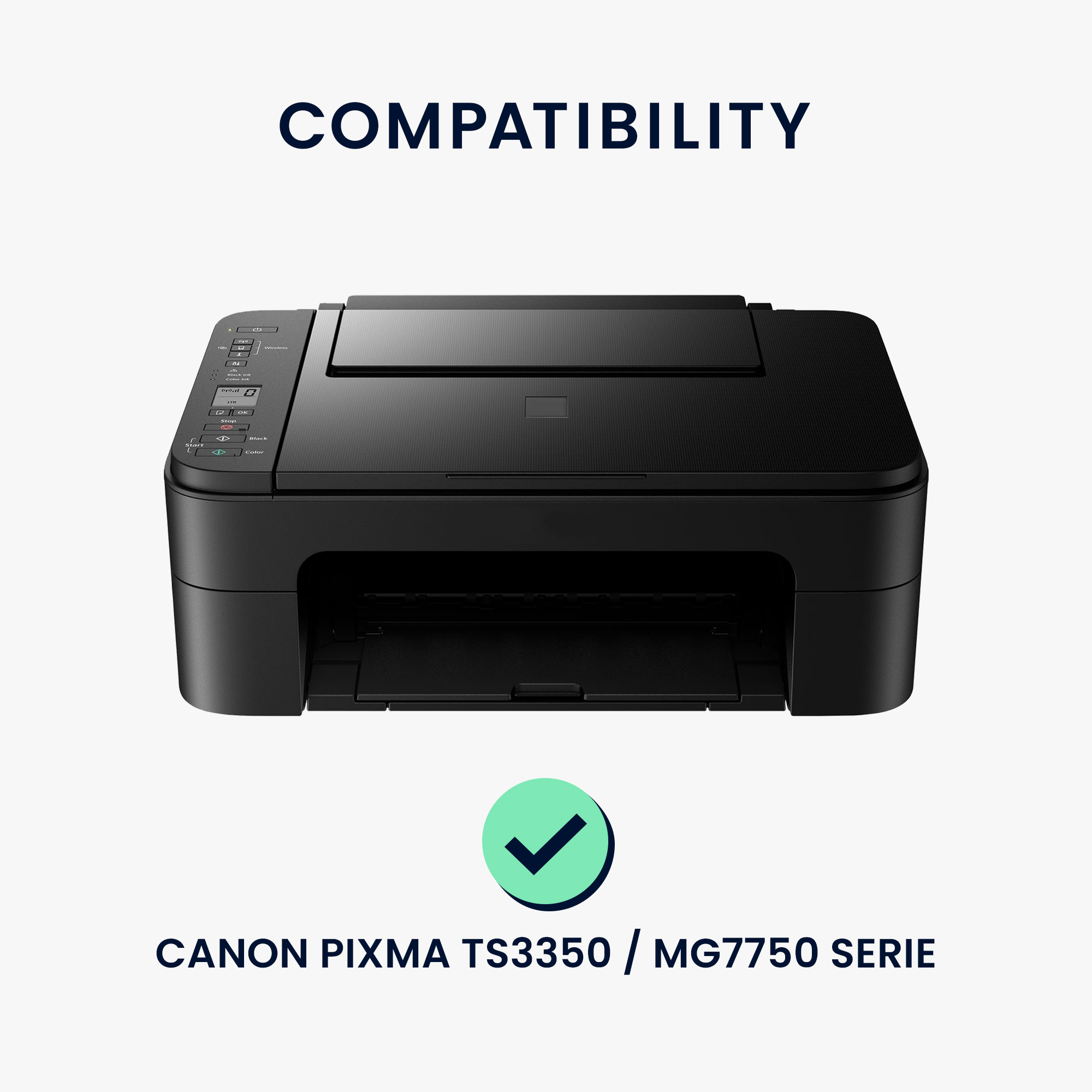 Ochranný obal Canon Pixma TS3350 kwmobile žluto-zeleno-béžové