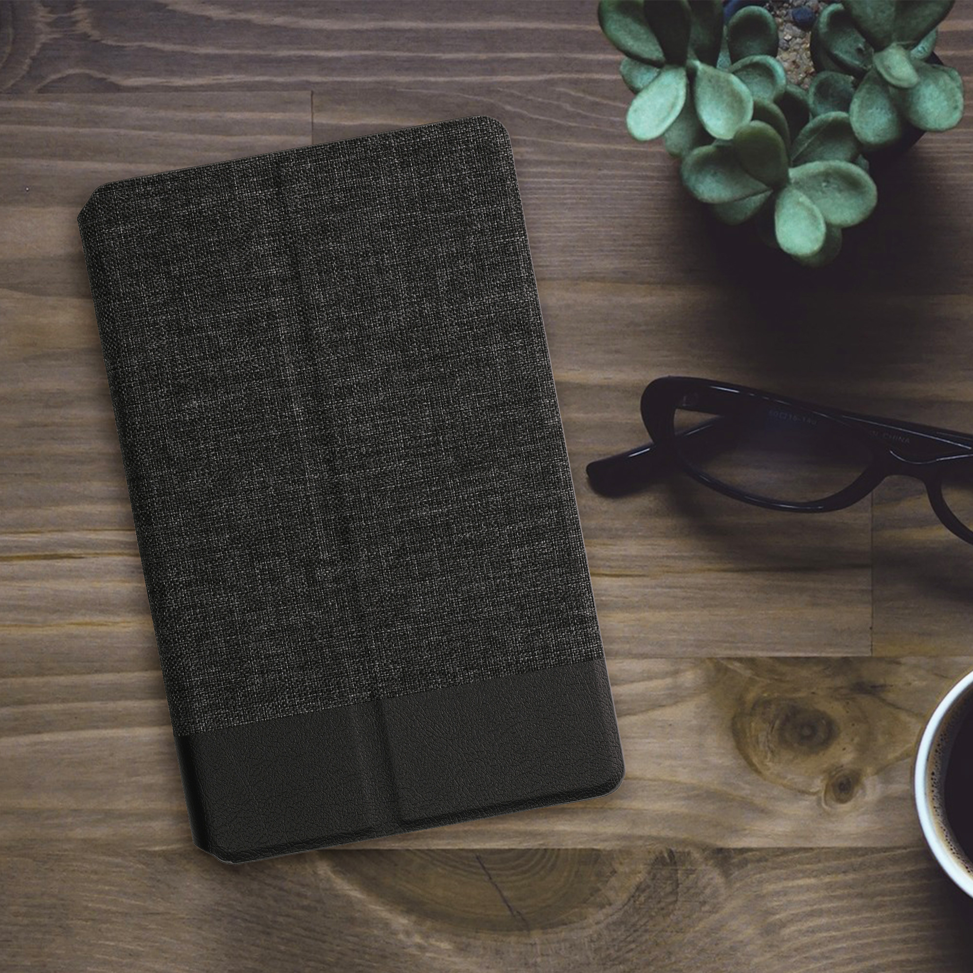 Pouzdro na tablet Lenovo Tab M8 (Gen 4) kwmobile - antracitová / černá