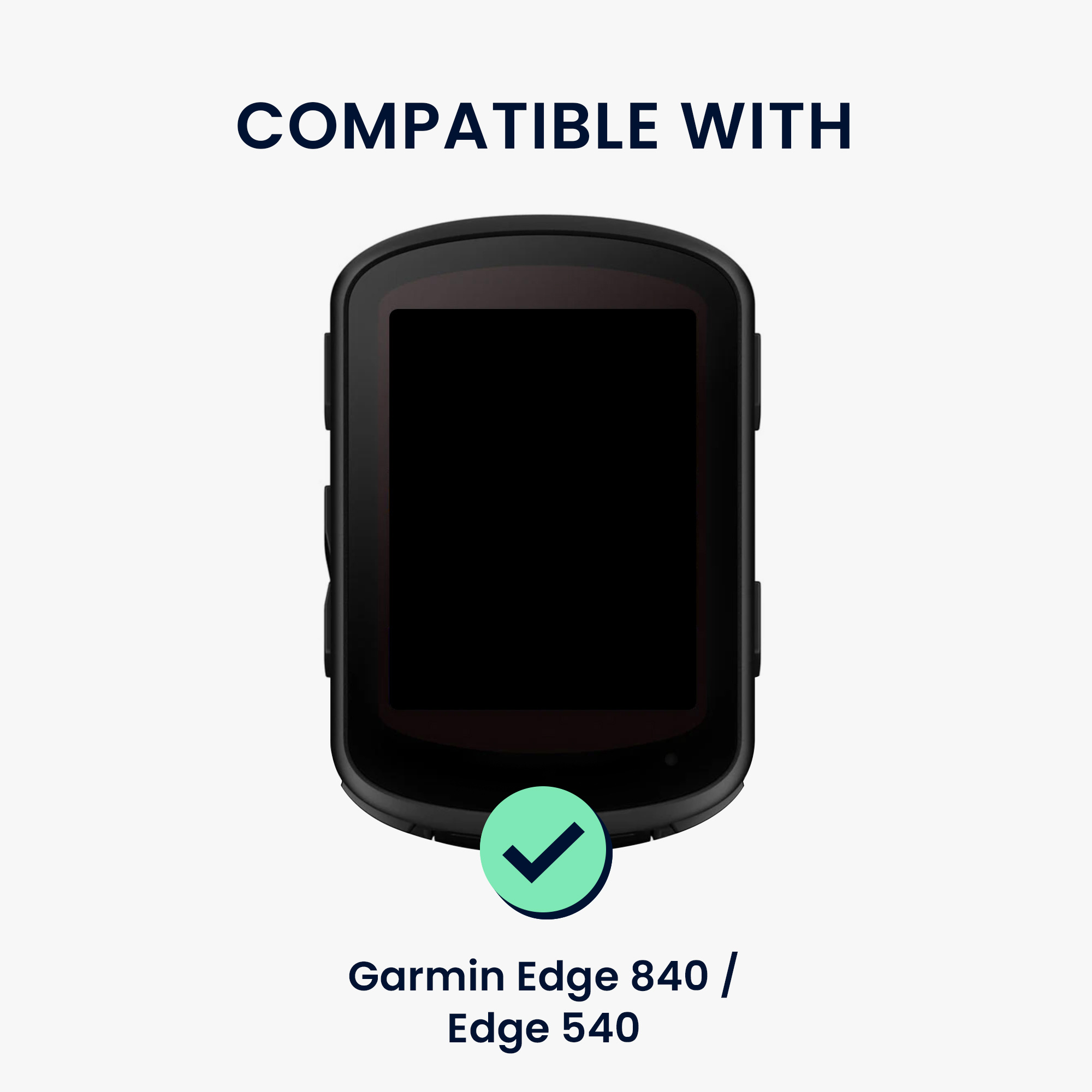 Silikonové pouzdro cyklo GPS Garmin Edge 840 / Edge 540 kwmobile modrá