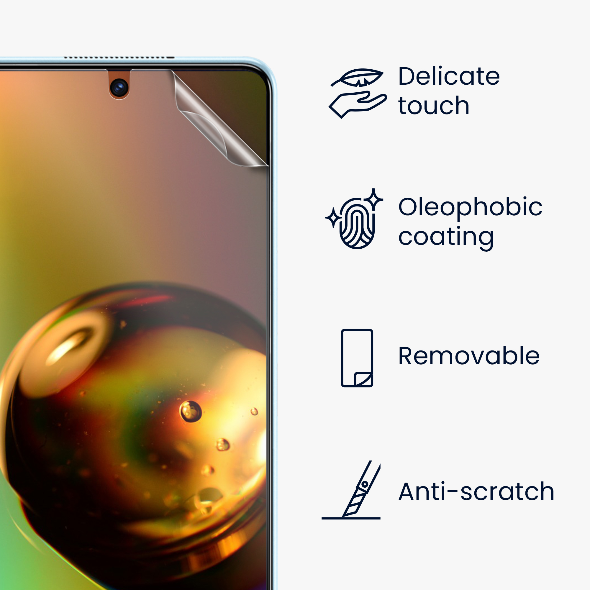 Ochranné fólie TECNO CAMON 19 kwmobile 3 ks