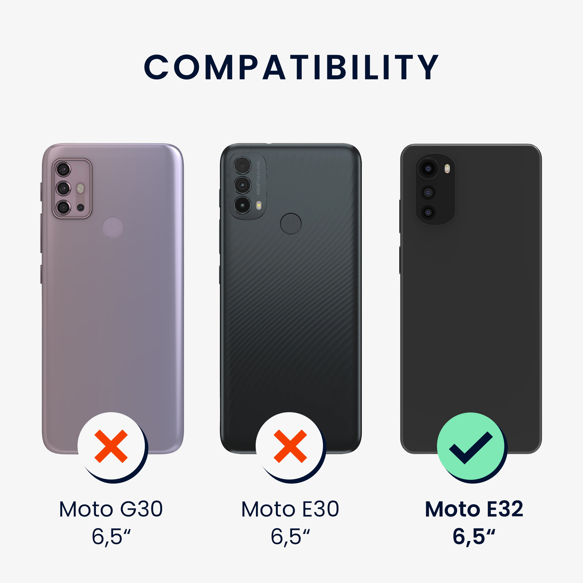 Pouzdro pro Motorola Moto E32 kwmobile tenké metalické silikonové - metalická růžové zlato