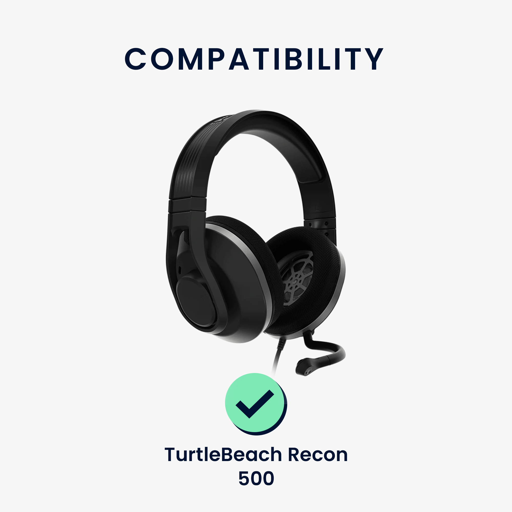 Náhradní mikrofon herní sluchátka TurtleBeach Recon 500 černá kwmobile