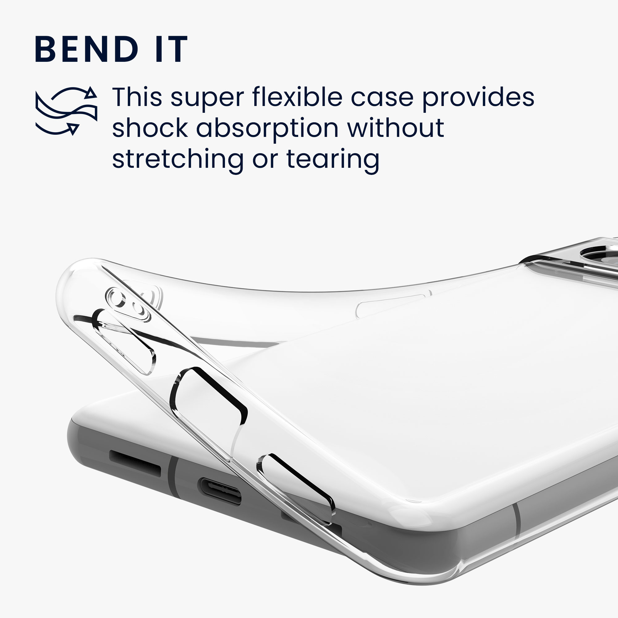 Pouzdro pro Google Pixel 8 kwmobile tenké TPU - transparentní