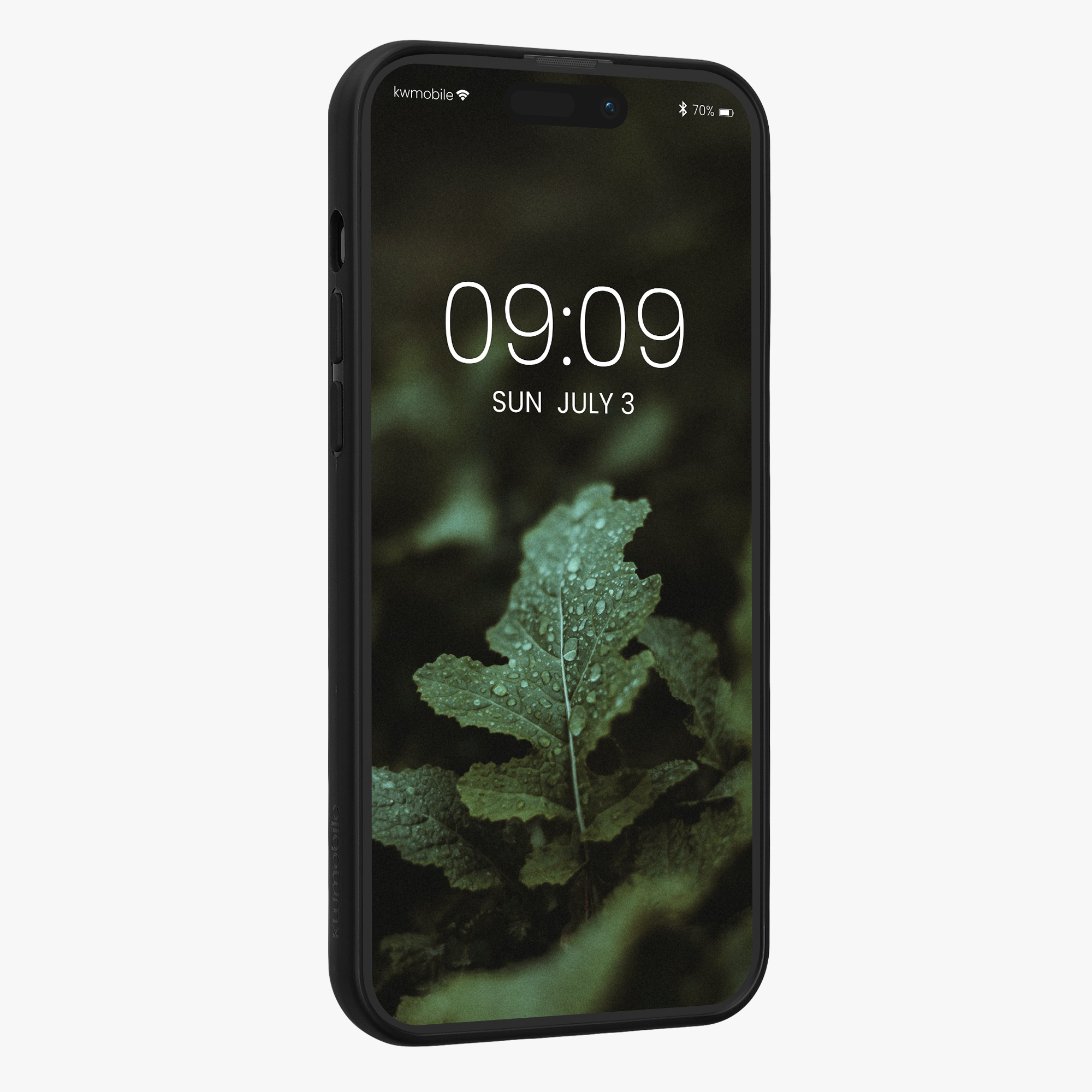 Dřevěný kryt kwmobile pro iPhone 15 Pro Max - tmavě hnědá