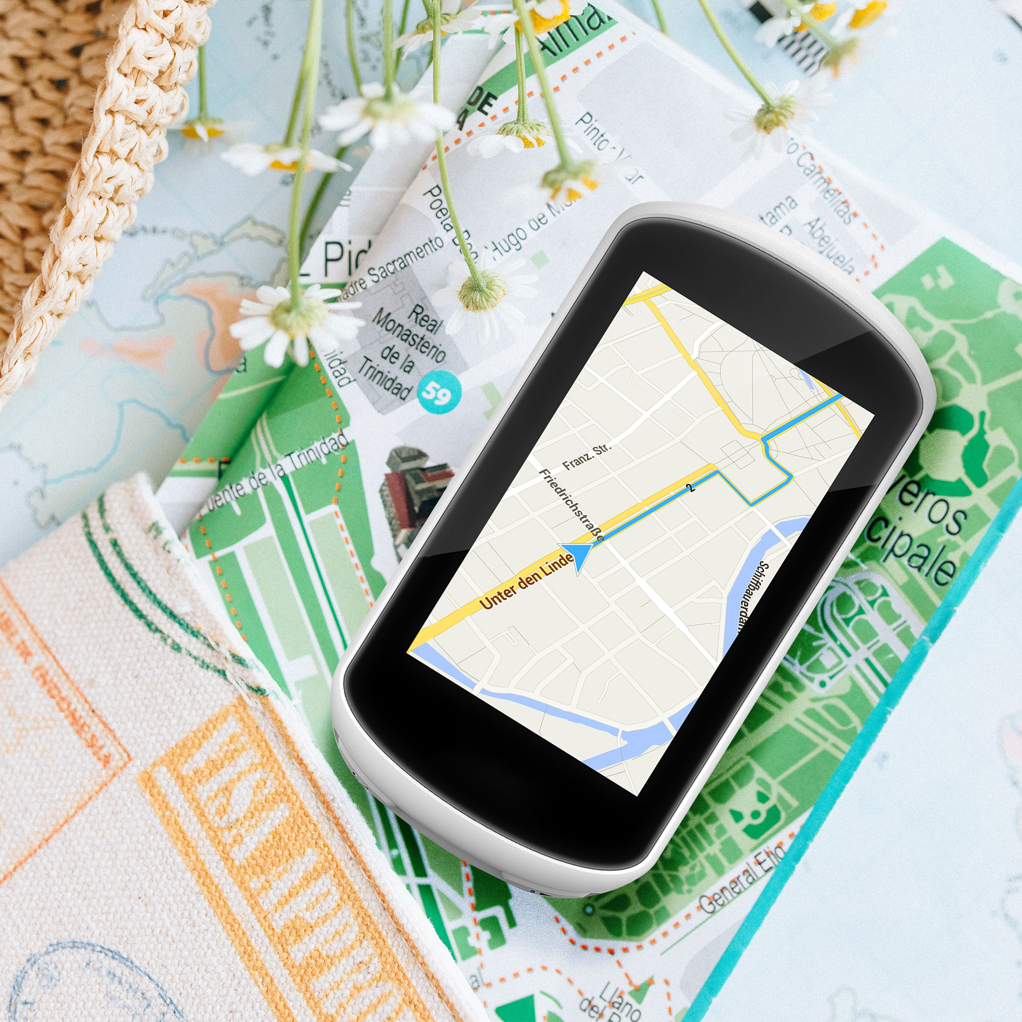 Tvrzené sklo cyklo GPS Garmin Edge Explore kwmobile 2 ks transparentní